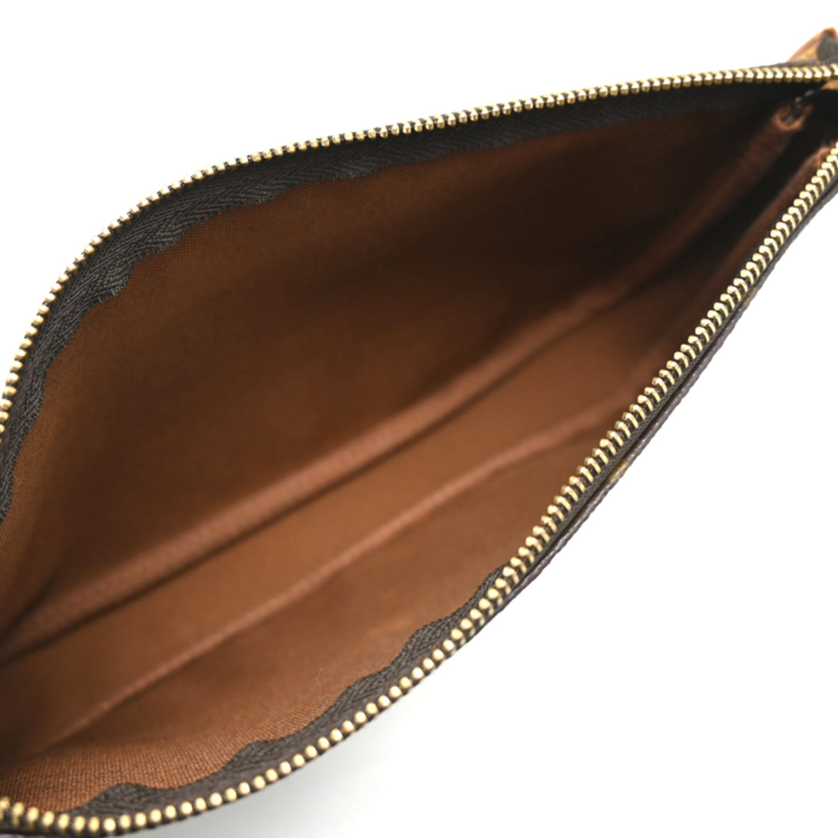 Louis Vuitton Brown Monogram Pochette Shoulder Bag (Pre-Owned)