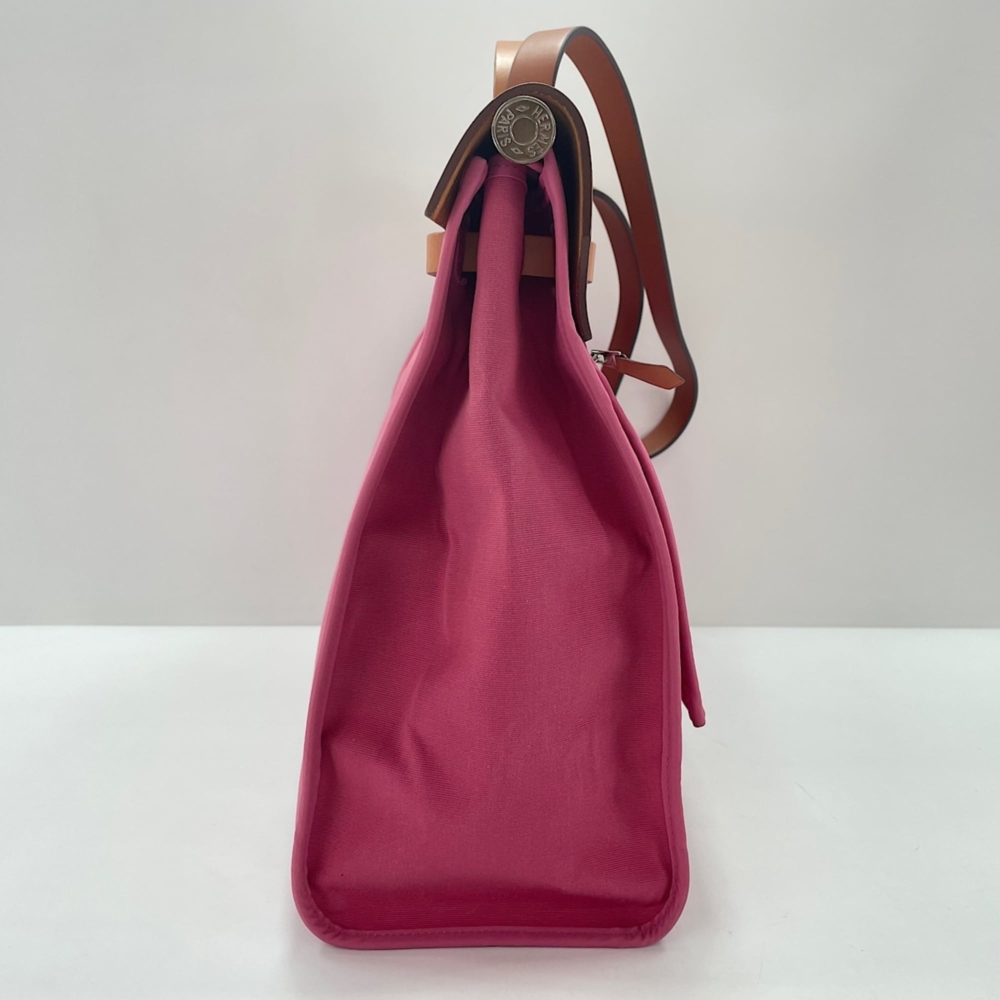 Hermes Her Bag Pink Tote Bag (Pre-Owned)