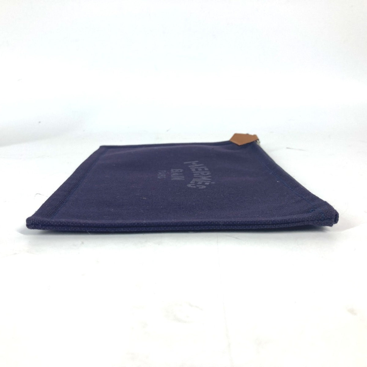 Hermes Navy Cotton Pouch (Pre-Owned)