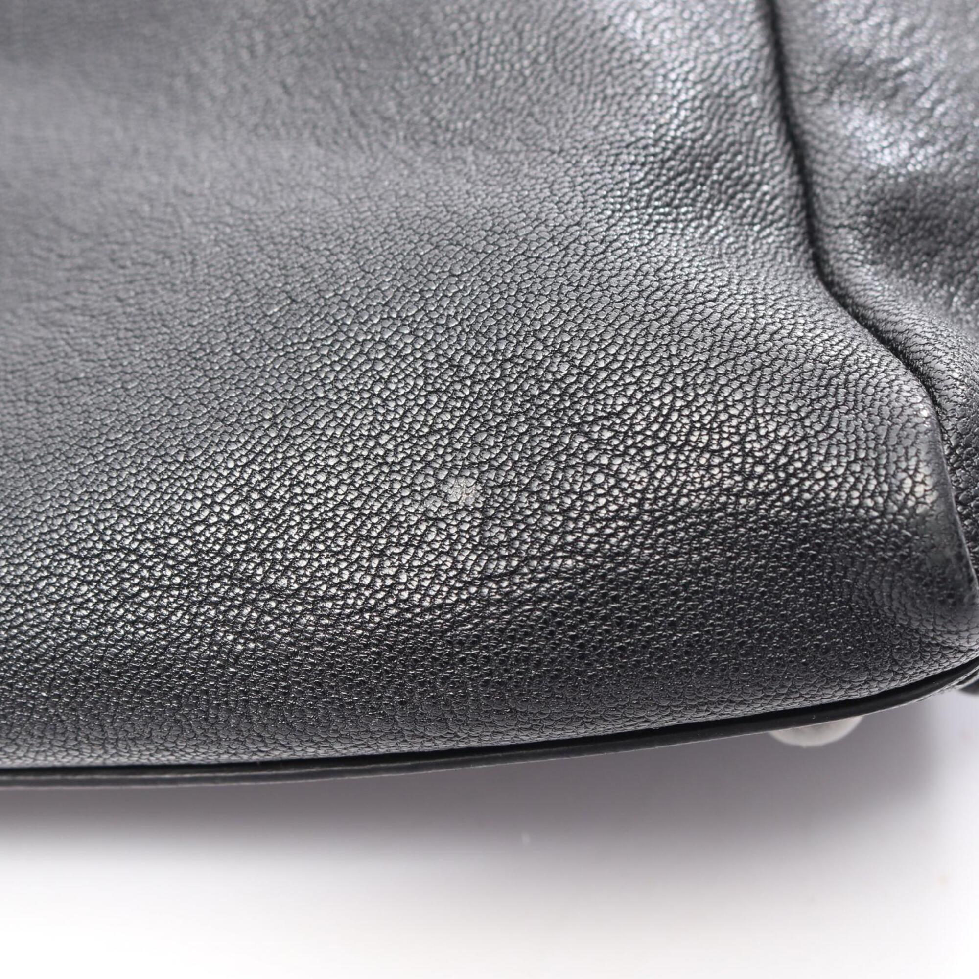 Fendi Black Leather Handbag (Pre-Owned)