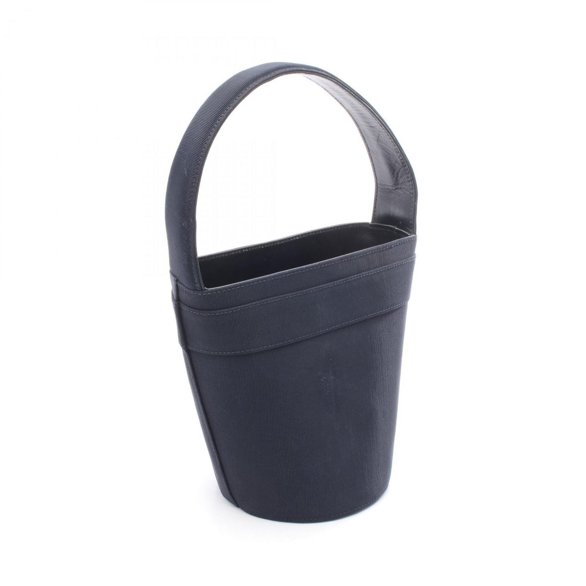 Salvatore Ferragamo Black Suede Handbag (Pre-Owned)