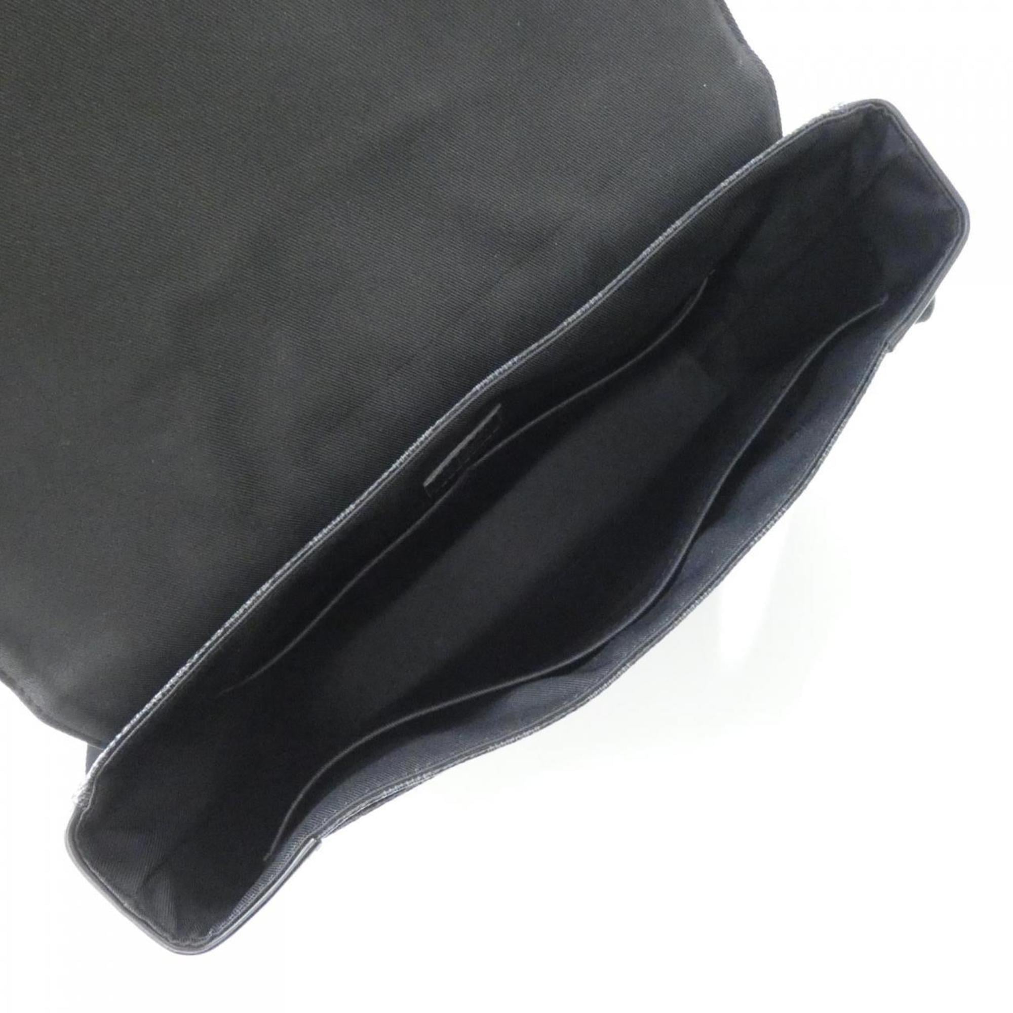 Louis Vuitton Graphite Coated Canvas Shoulder Bag (Pre-Owned)