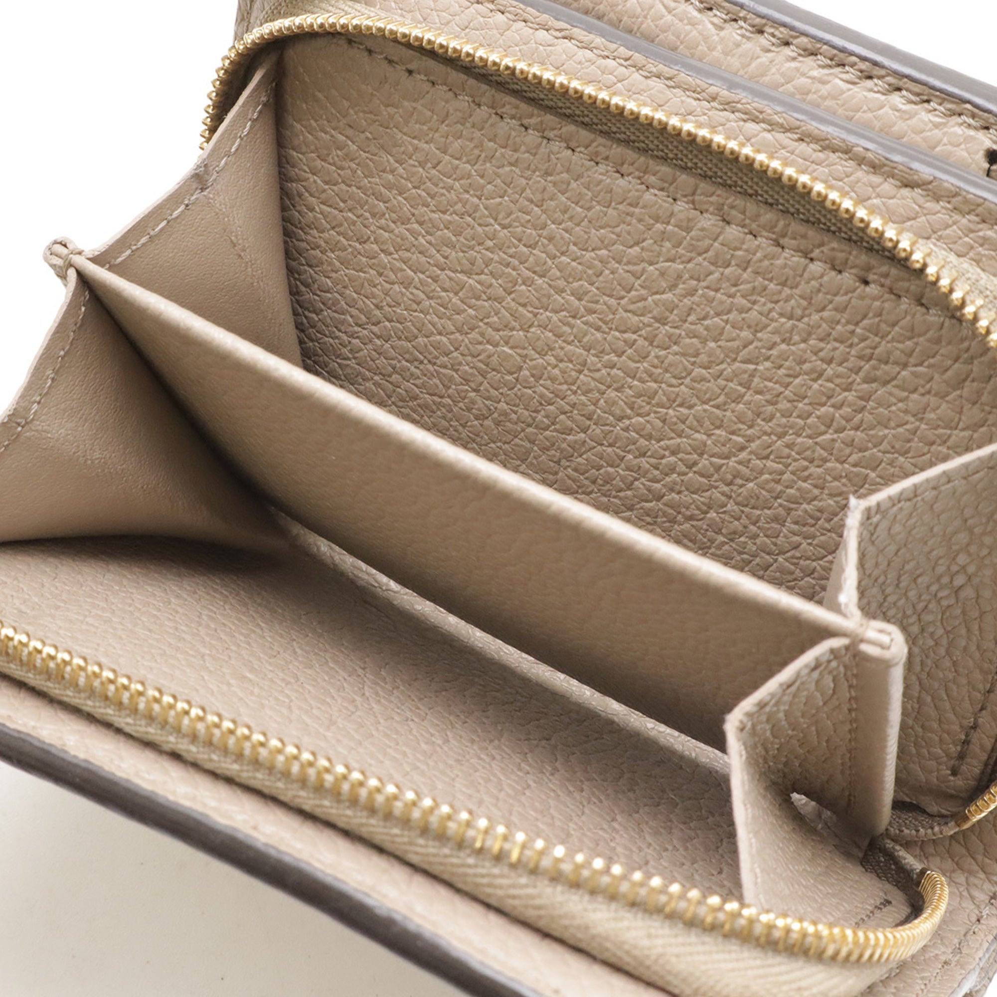 Louis Vuitton Tourterelle Monogram Empreinte Wallet (Bi-Fold) (Pre-Owned)