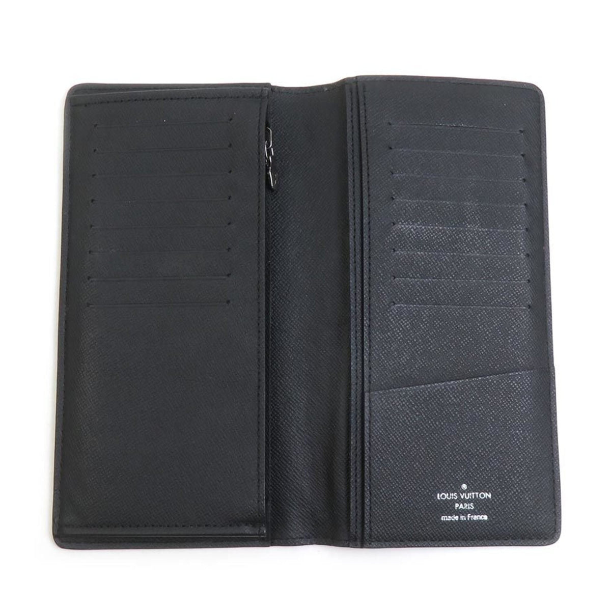 Louis Vuitton Black Monogram Eclipse Monogram Eclipse Long Wallet (Bi-Fold) (Pre-Owned)