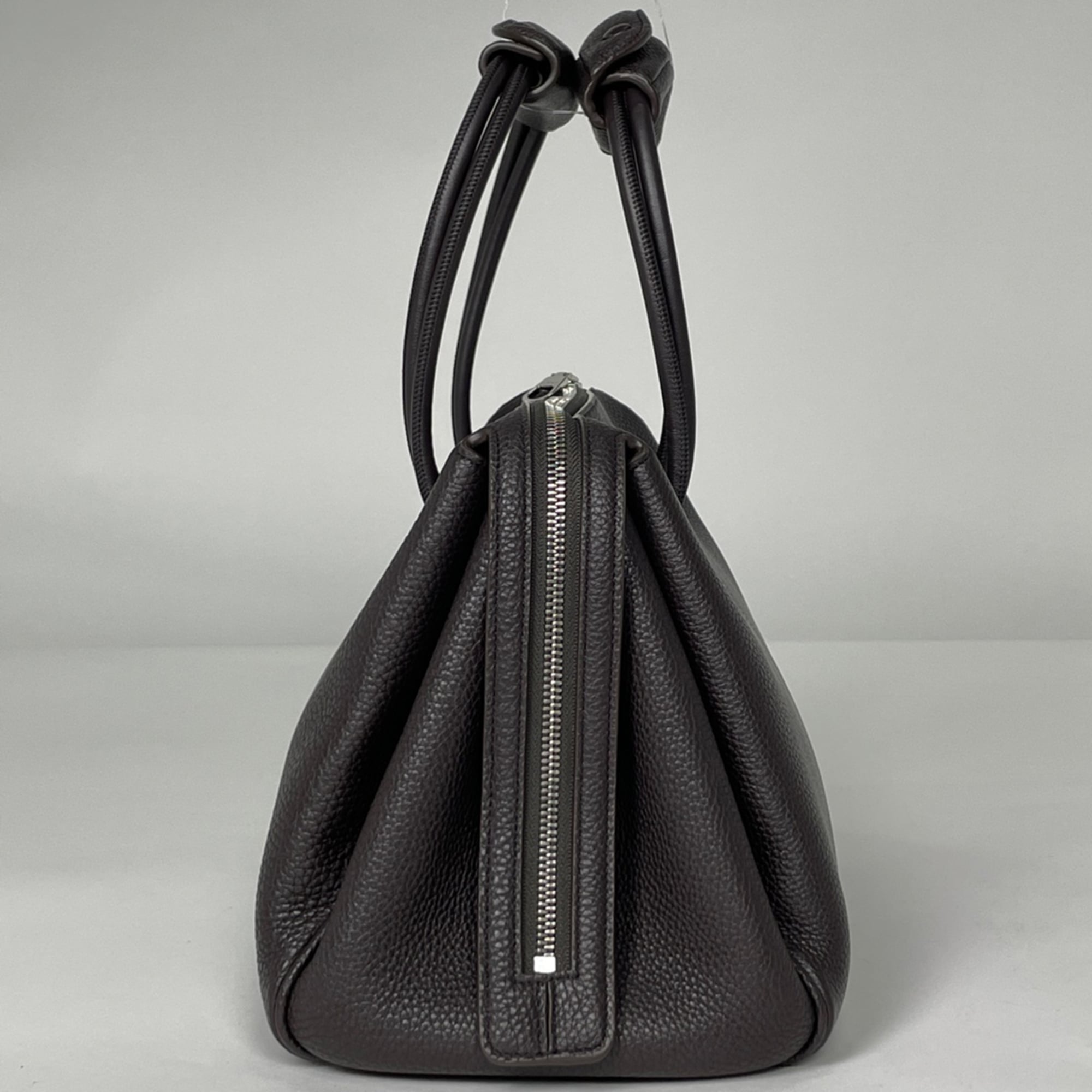 Loewe Dark Brown Leather Handbag (Pre-Owned)