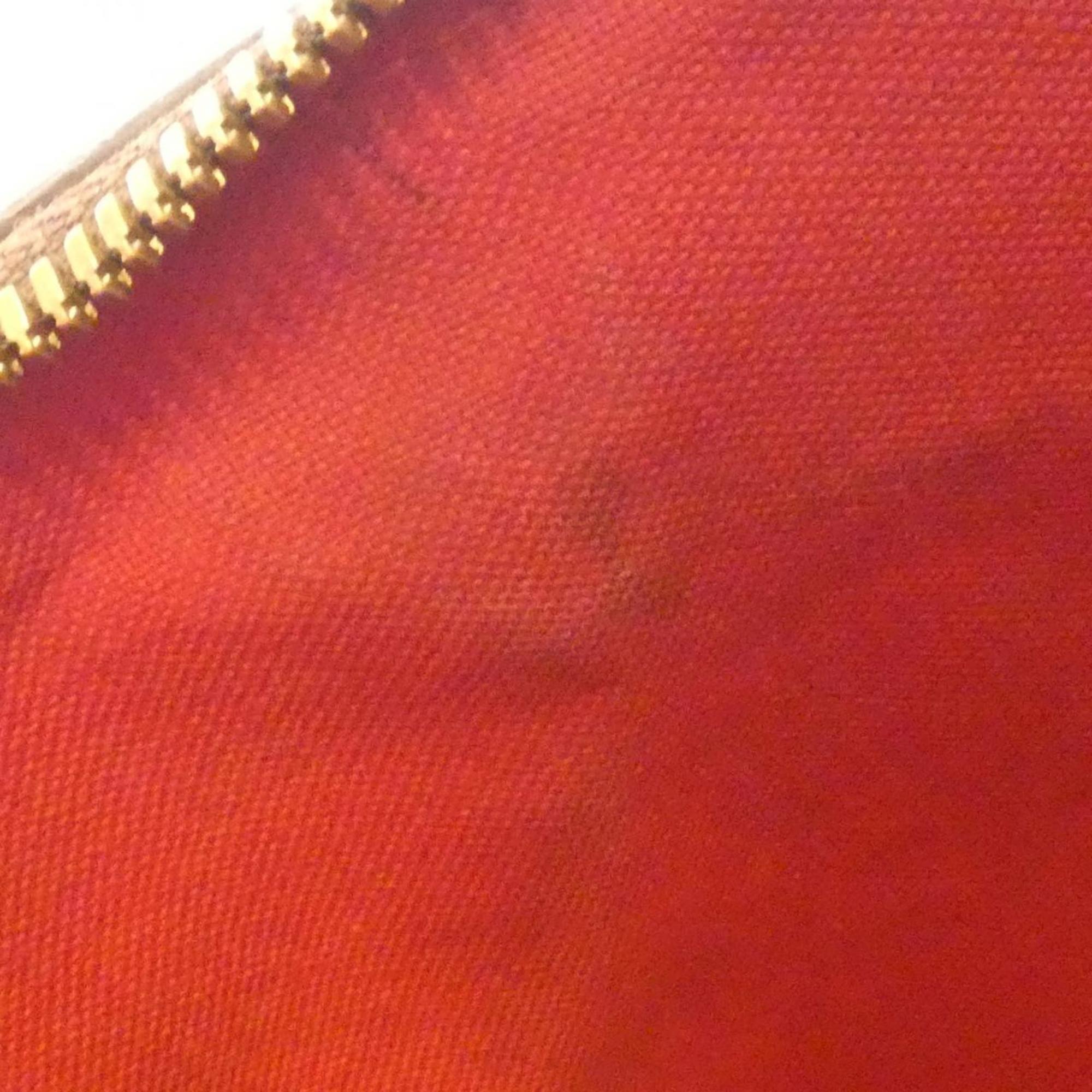 Louis Vuitton Brown Coated Canvas Handbag (Pre-Owned)