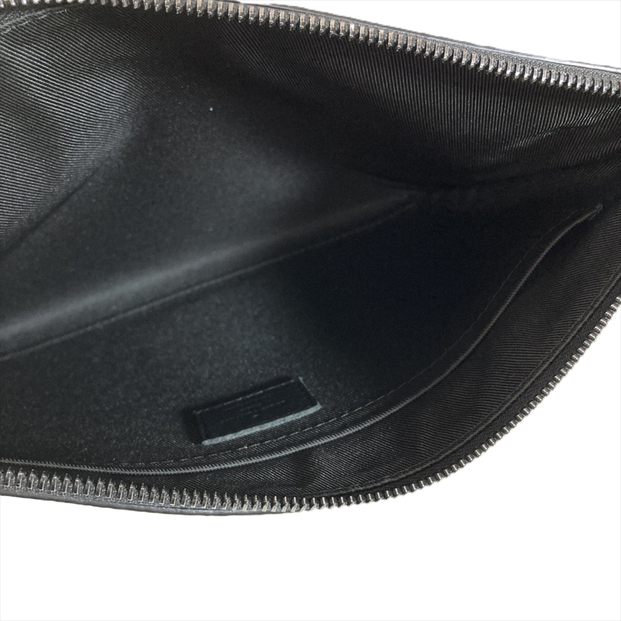 Louis Vuitton Black Galle Monogram Monogram Shadow Clutch Bag Pochette (Pre-Owned)