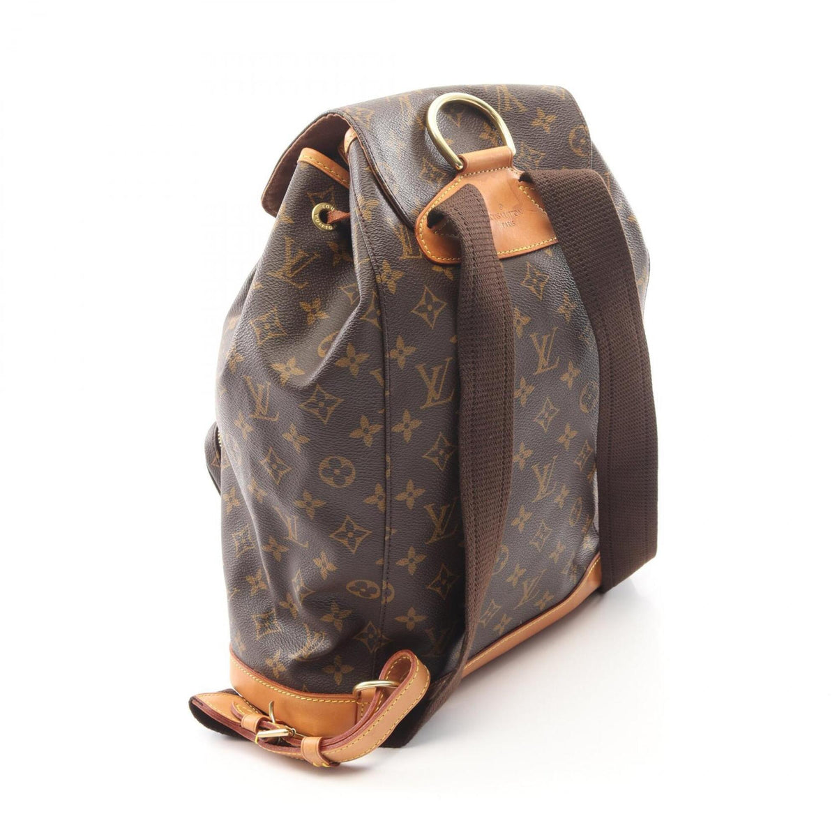 Louis Vuitton Brown Monogram Monogram Leather Backpack (Pre-Owned)