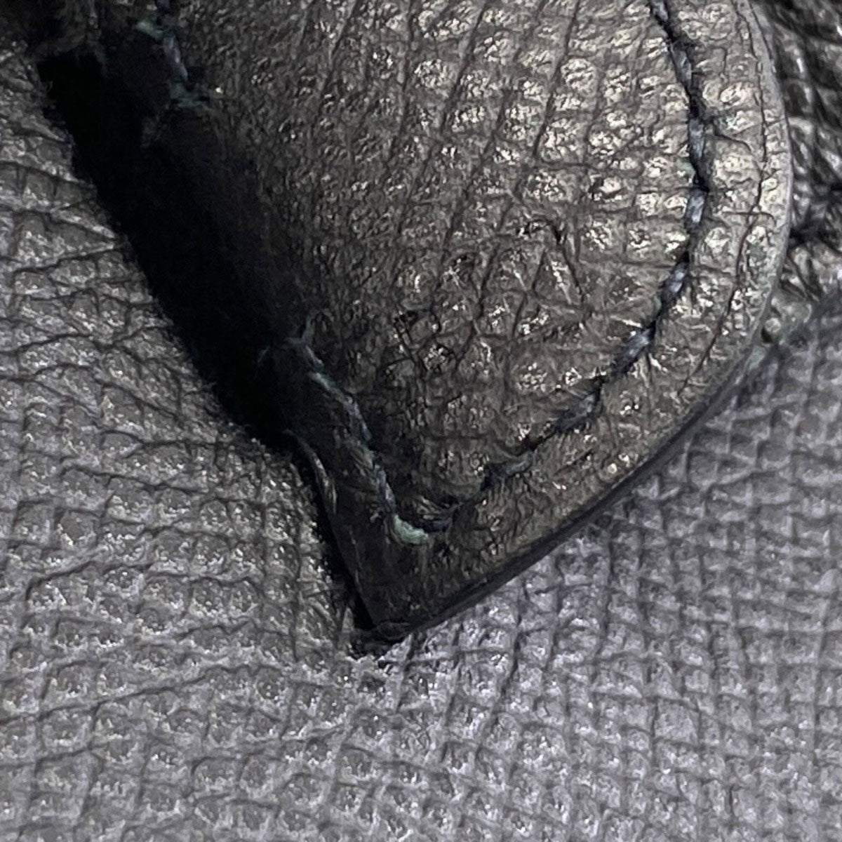 Hermes Black Epsom Leather Shoulder Bag (Pre-Owned)