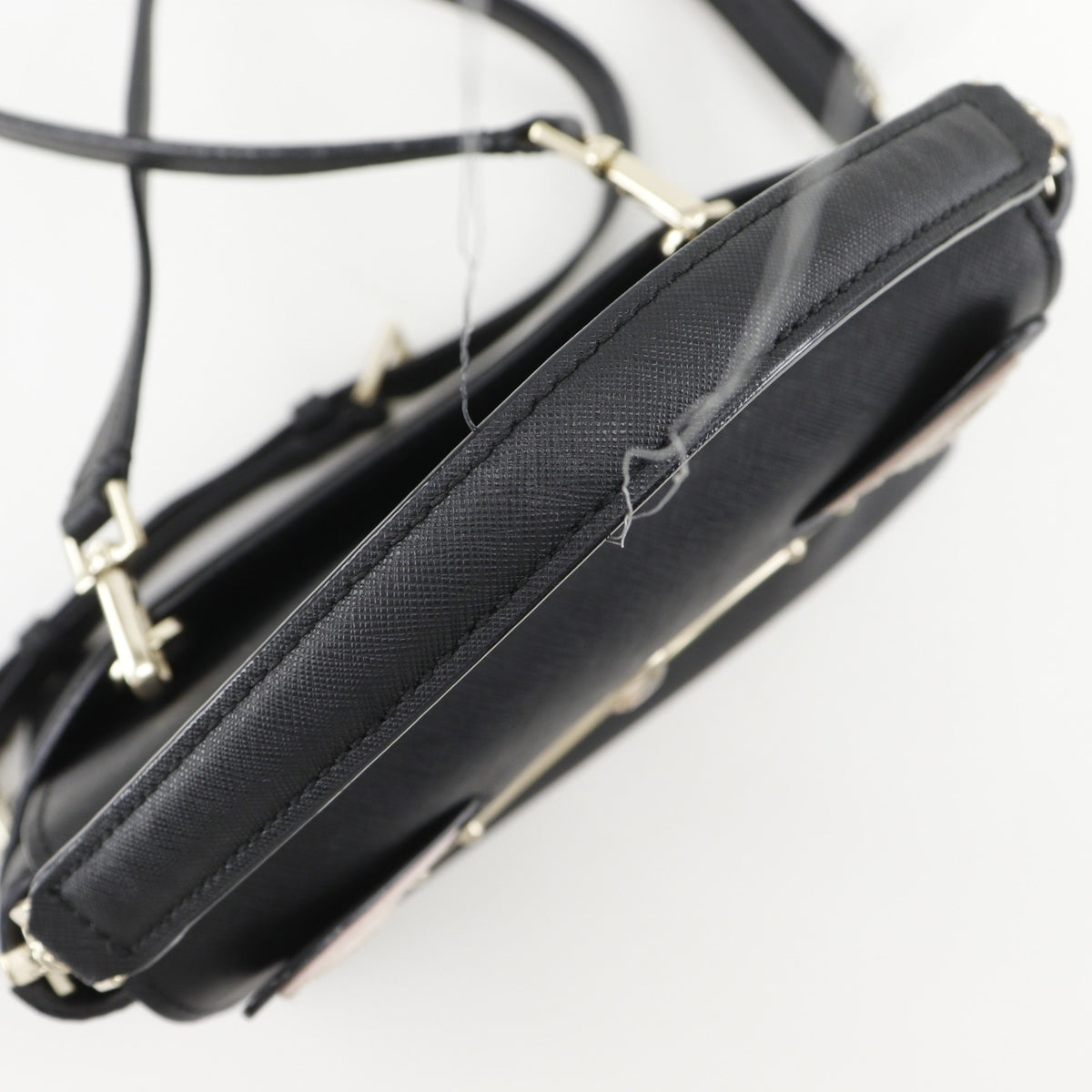 Kate Spade Black Leather Backpack (Pre-Owned)