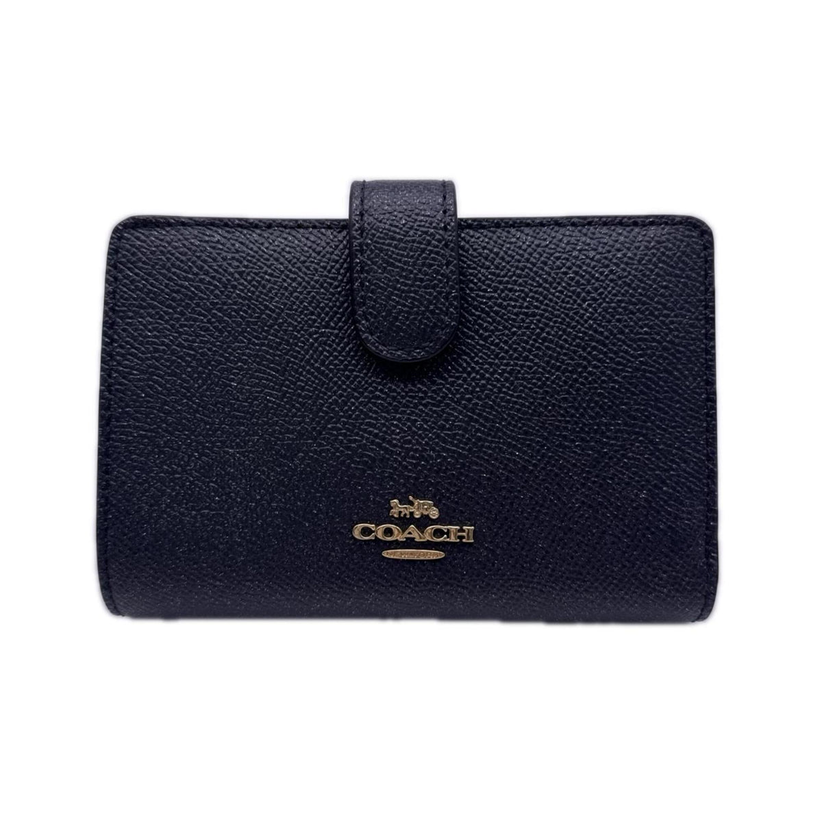 Coach Navy Wallet (Bi-Fold) (Pre-Owned)
