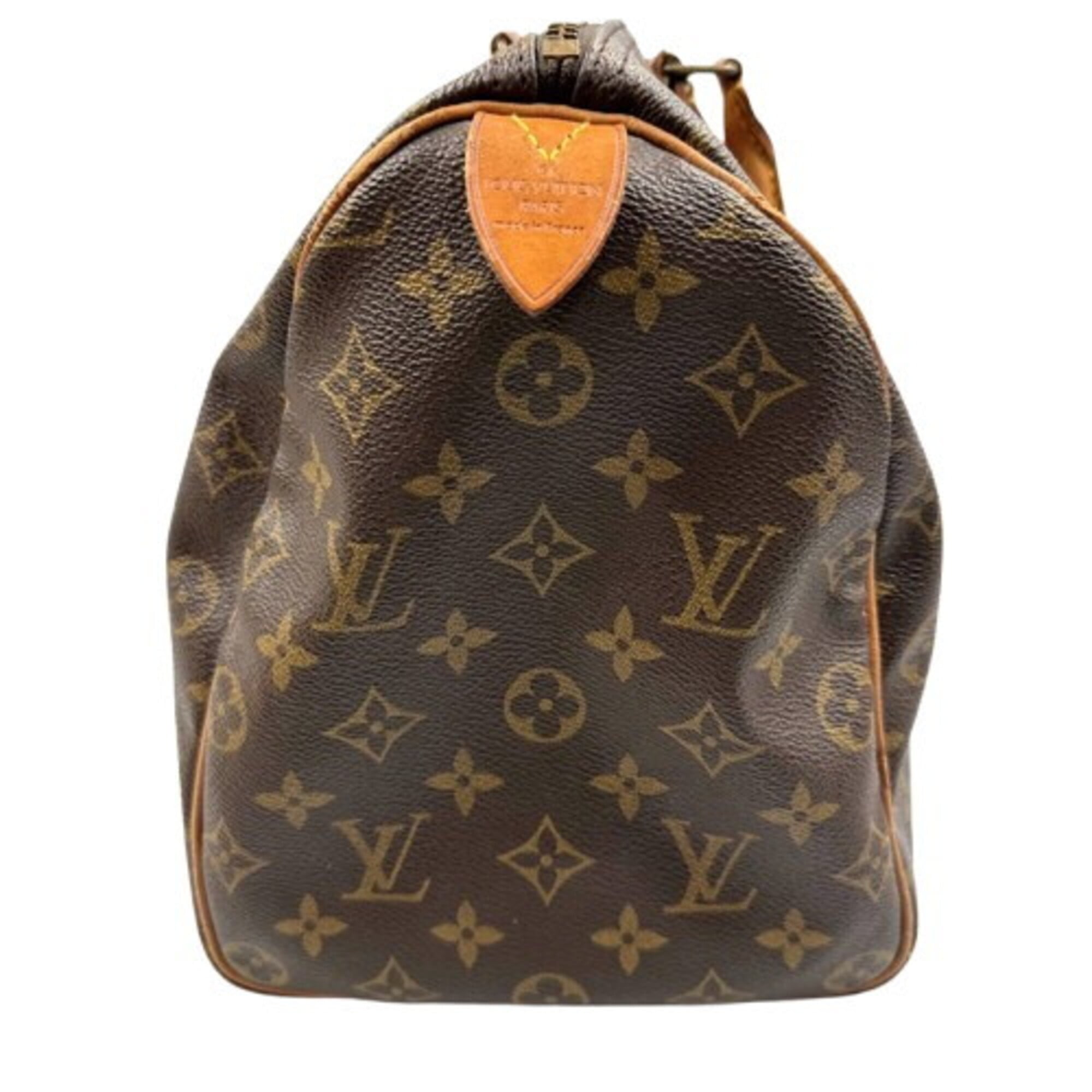 Louis Vuitton Monogram Brown Pvc Boston Bag Handbag (Pre-Owned)