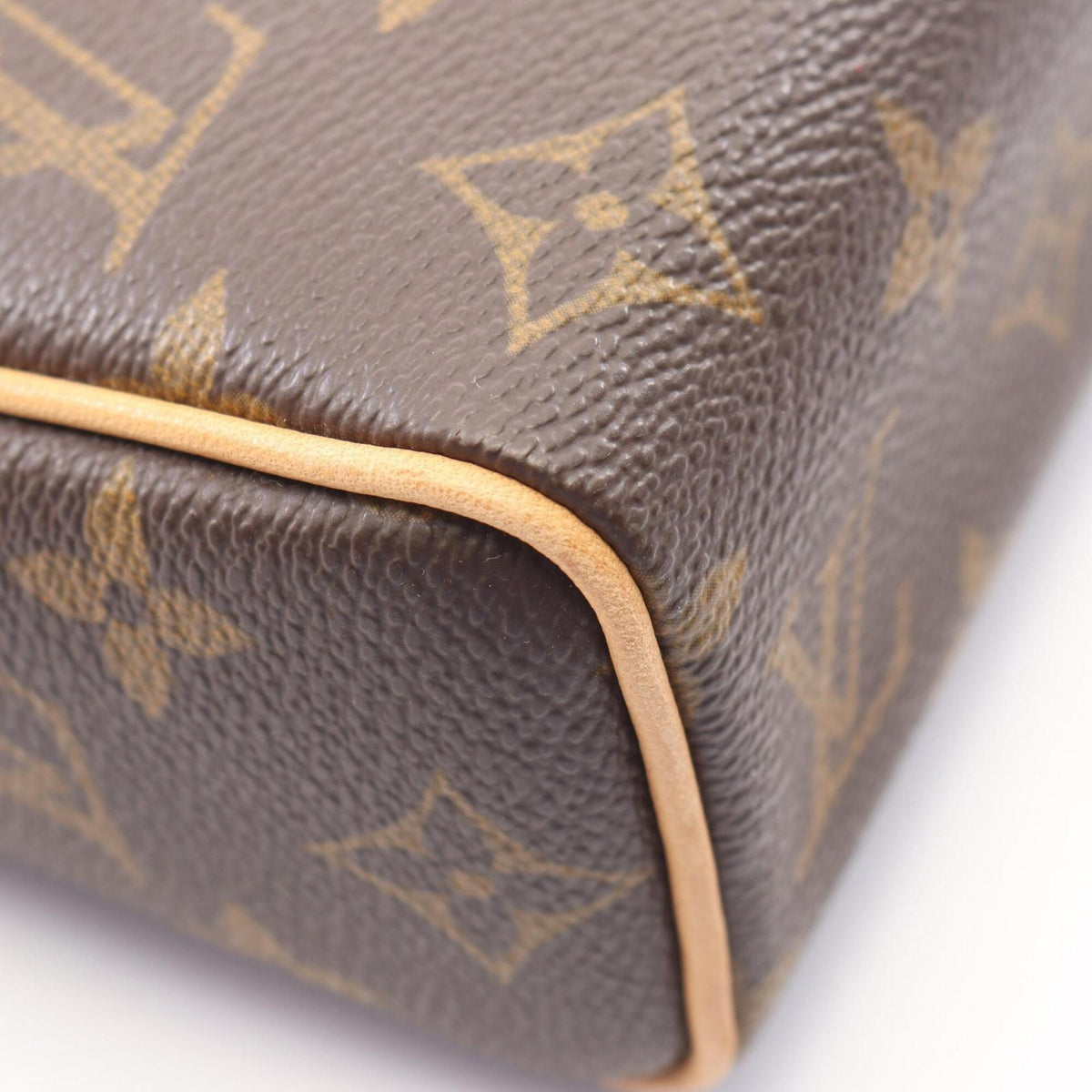 Louis Vuitton Brown Pvc Leather Handbag (Pre-Owned)