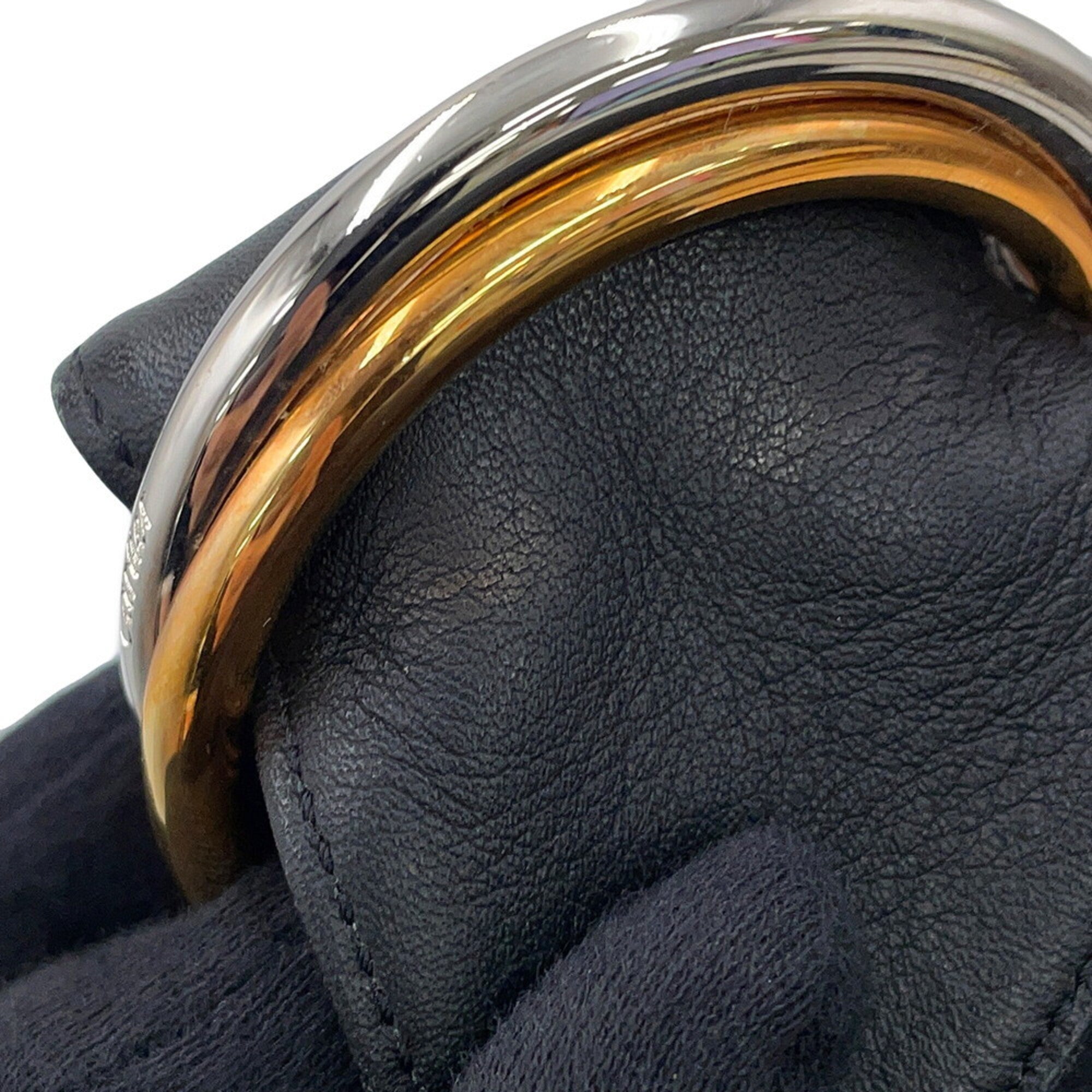 Cartier Trinity Black Leather Handbag (Pre-Owned)