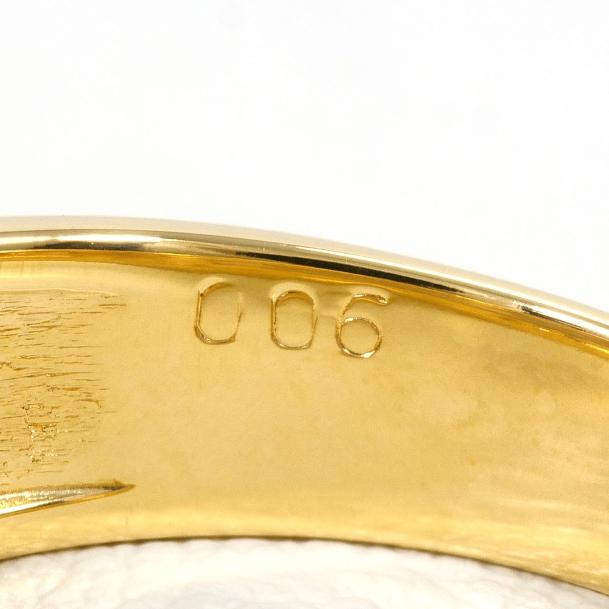 Unbranded Platinum Yellow Gold Yellow Gold (18K) Platinum 900 Band Ring (Pre-Owned)