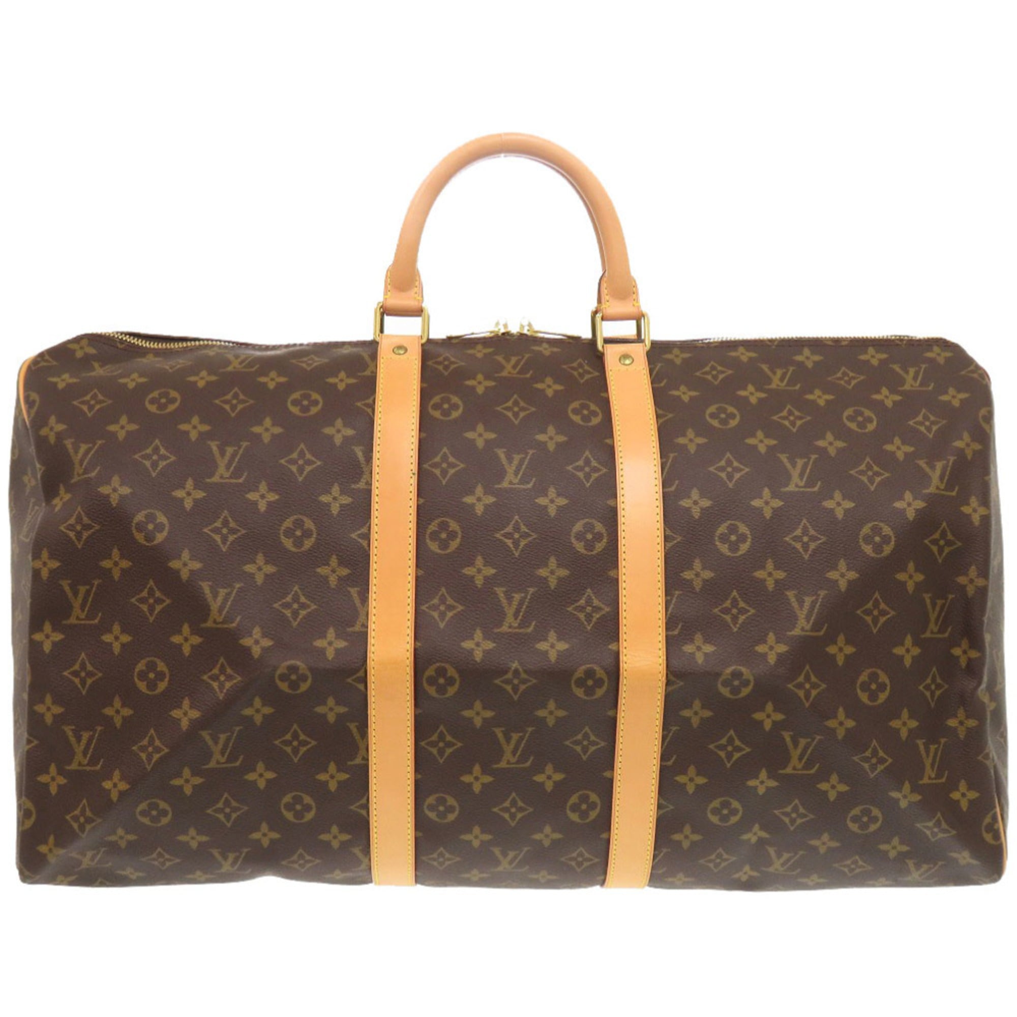 Louis Vuitton Brown Monogram Monogram Boston Bag (Pre-Owned)