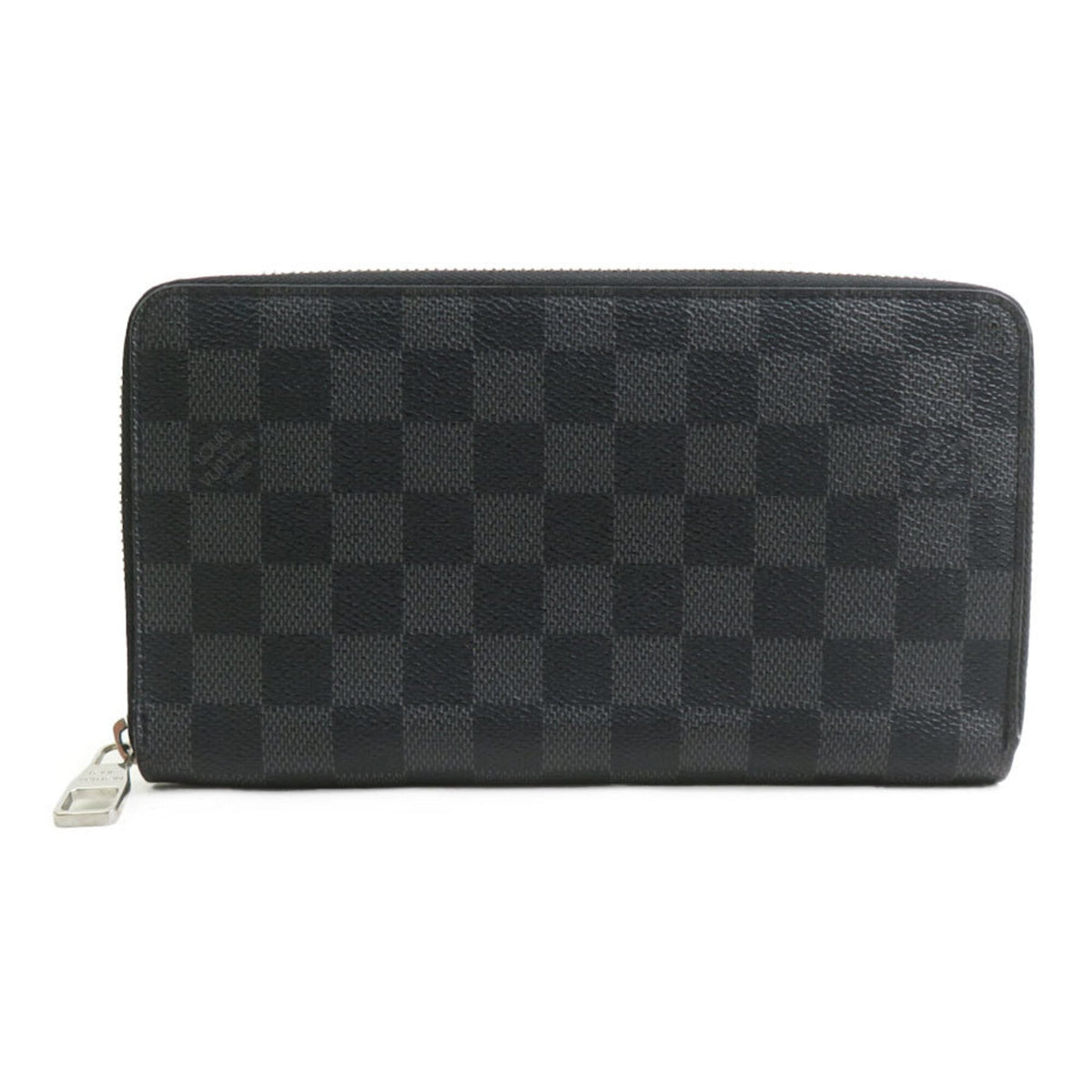 Louis Vuitton Black Damier Graphite Damier Graphite Long Wallet (Bi-Fold) (Pre-Owned)