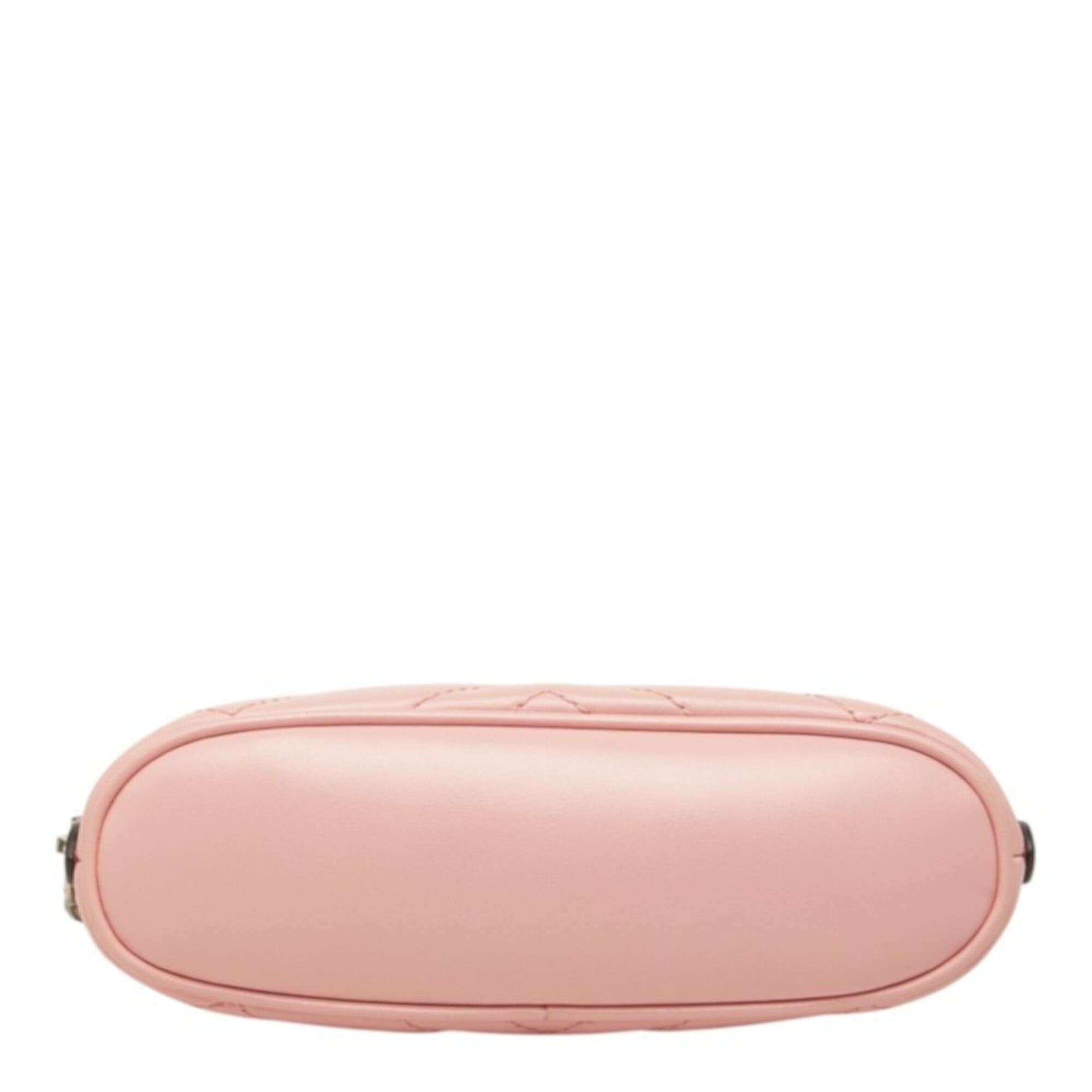 Gucci Pink Leather Handbag Pouch (Pre-Owned)