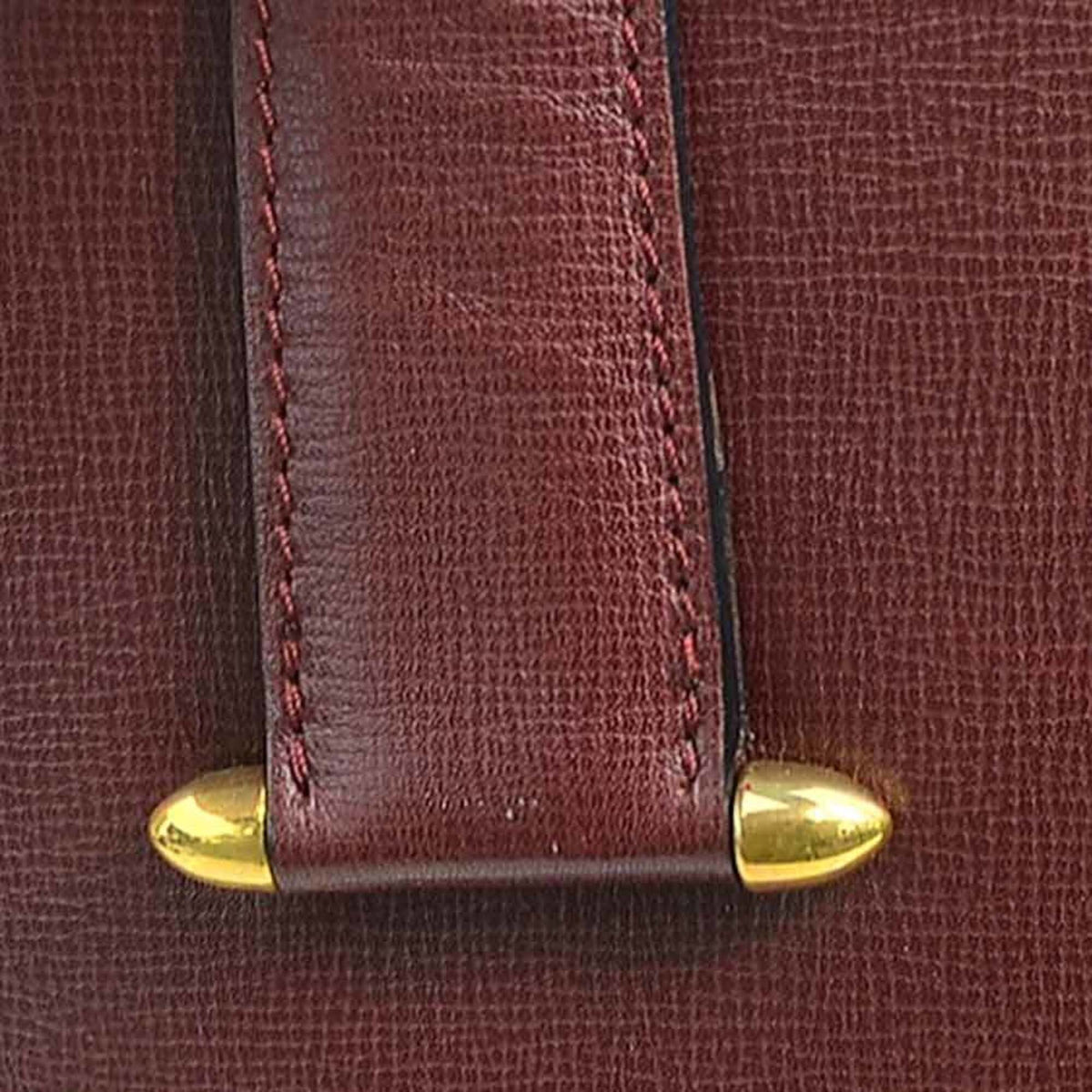 Cartier Leather Handbag (Pre-Owned)