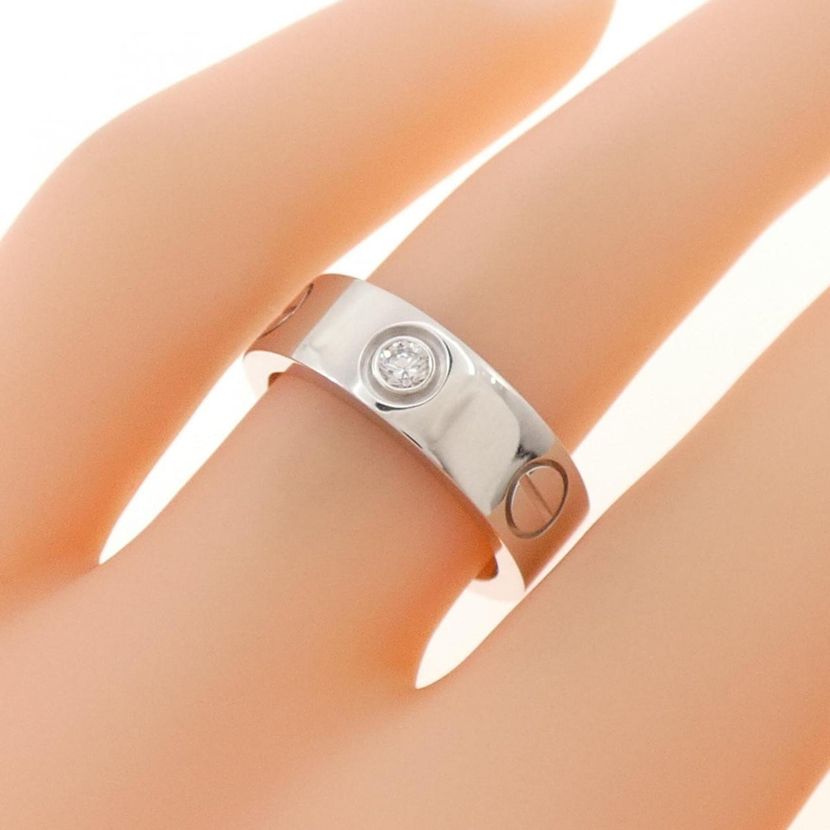 Cartier White Gold (18K) Band Ring (Pre-Owned)