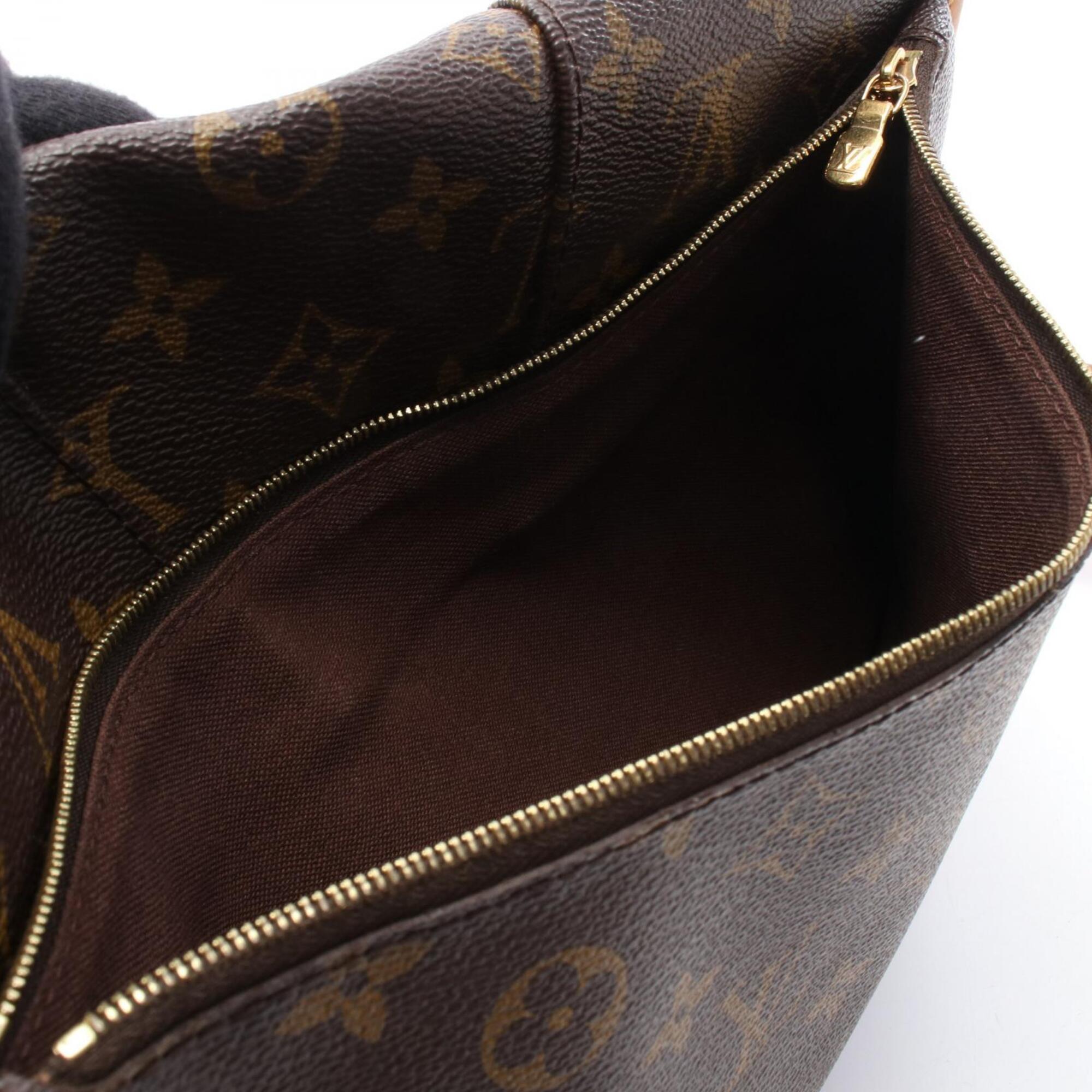 Louis Vuitton Brown Coated Canvas Monogram Pvc Leather Shoulder Bag (Pre-Owned)