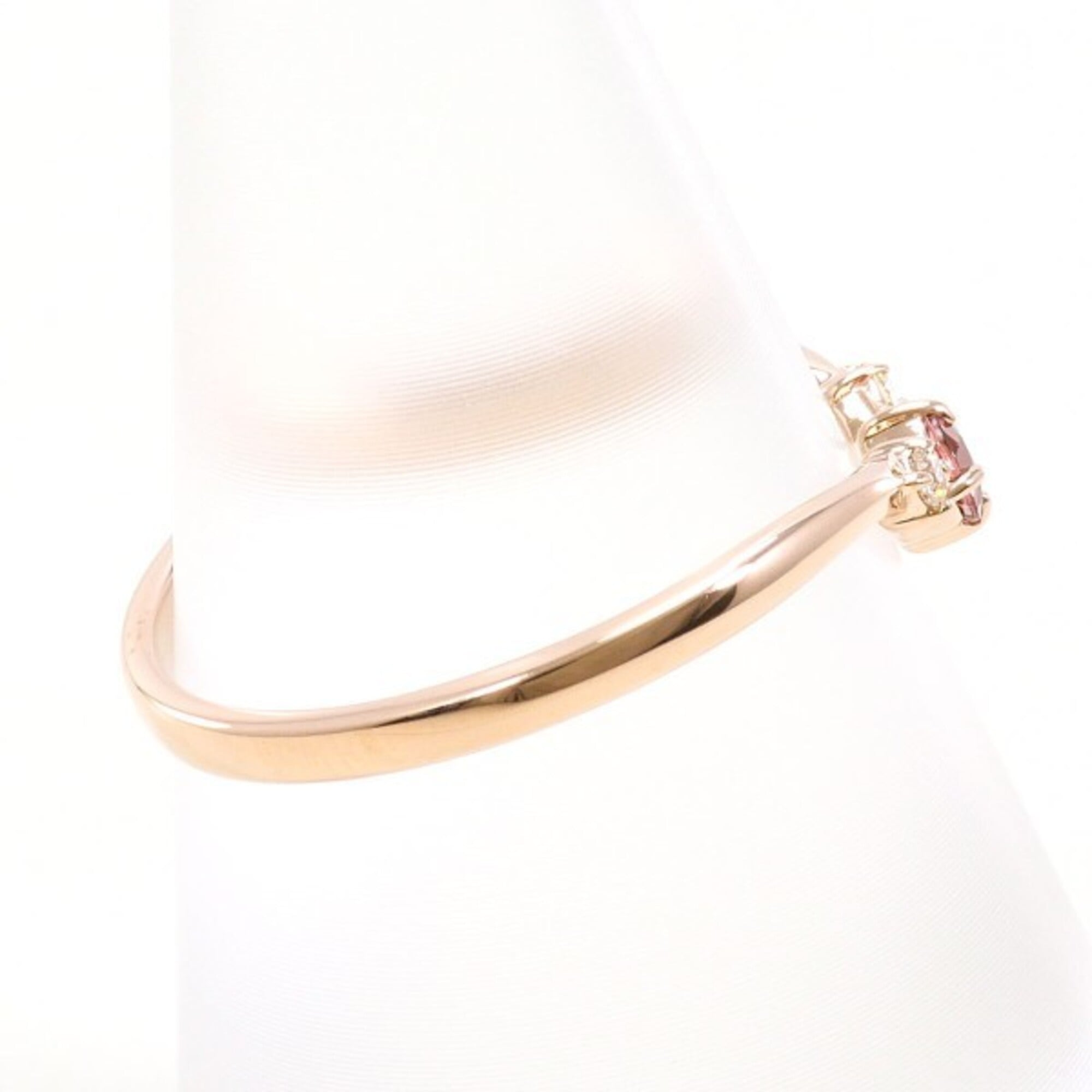 Unbranded Pink Yellow Gold Yellow Gold (10K) Band Ring (Pre-Owned)