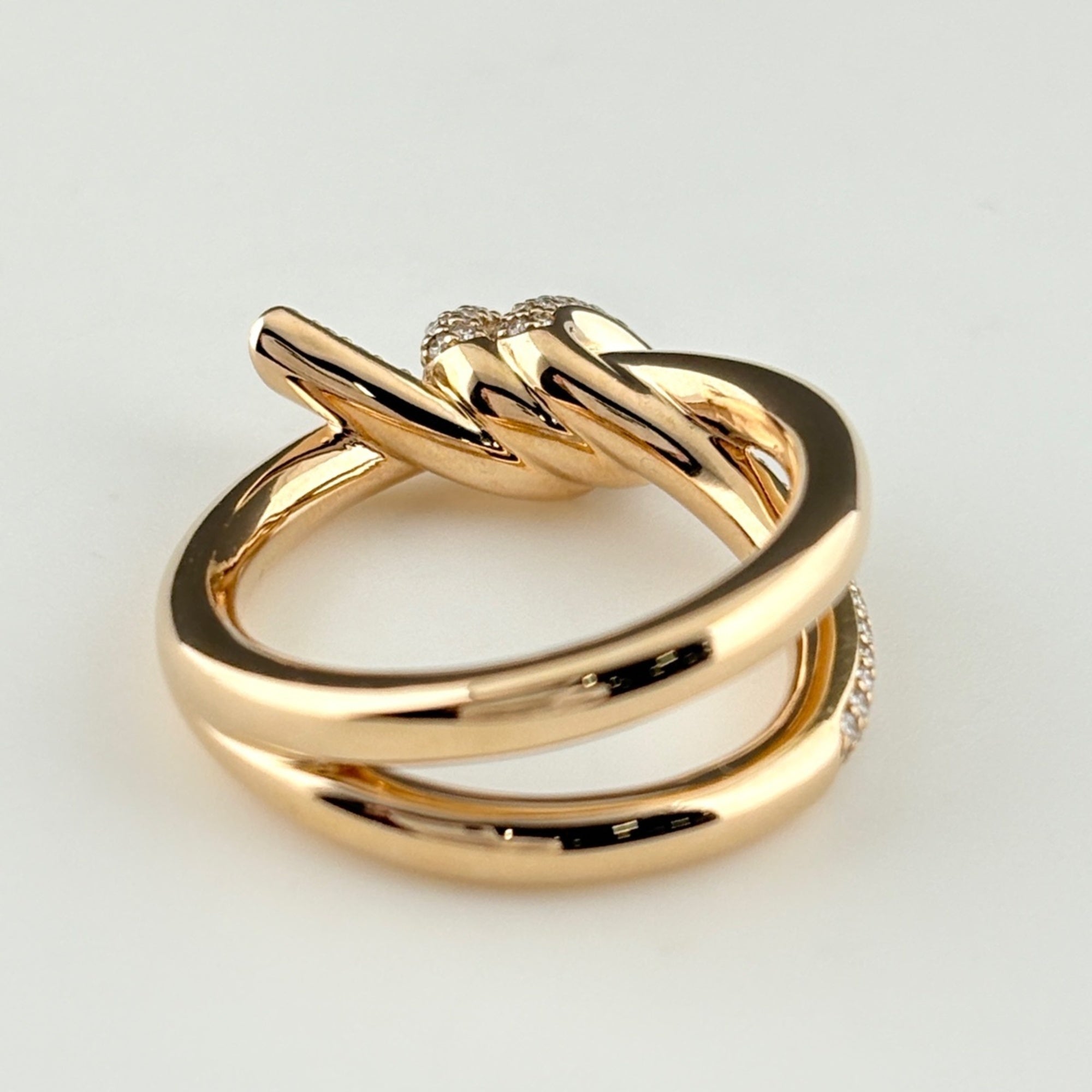 Tiffany Pink Gold (18K) Band Ring (Pre-Owned)