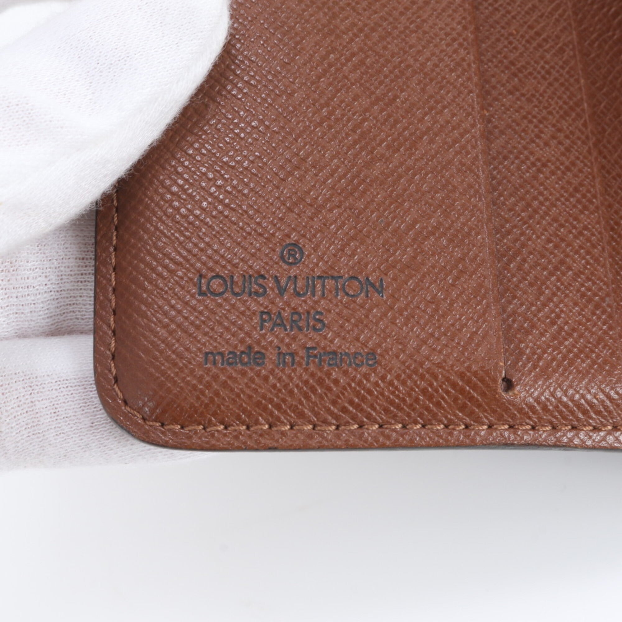 Louis Vuitton Brown Cuir Ombre Leather Coated Canvas Wallet (Bi-Fold) (Pre-Owned)