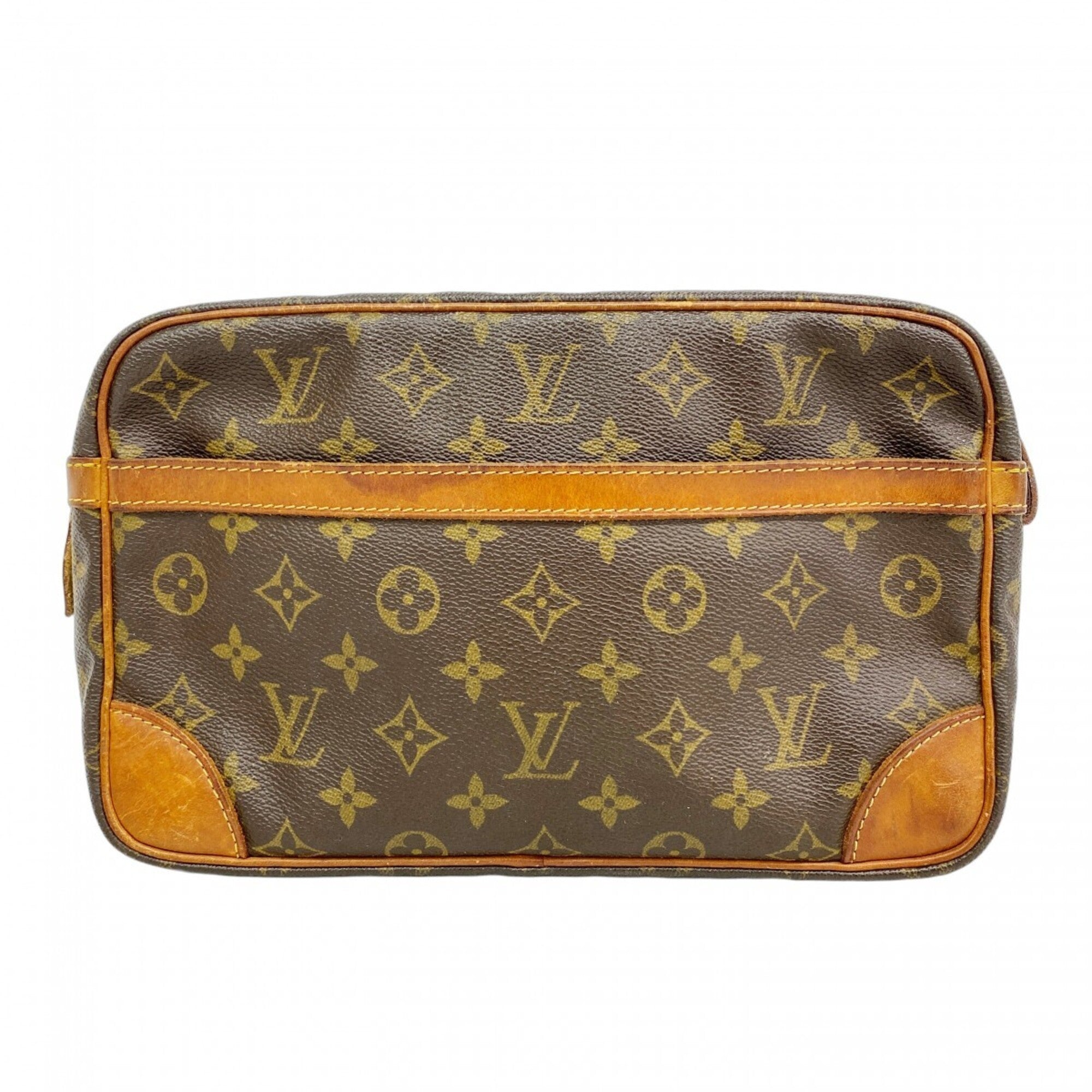 Louis Vuitton Brown Clutch Bag (Pre-Owned)