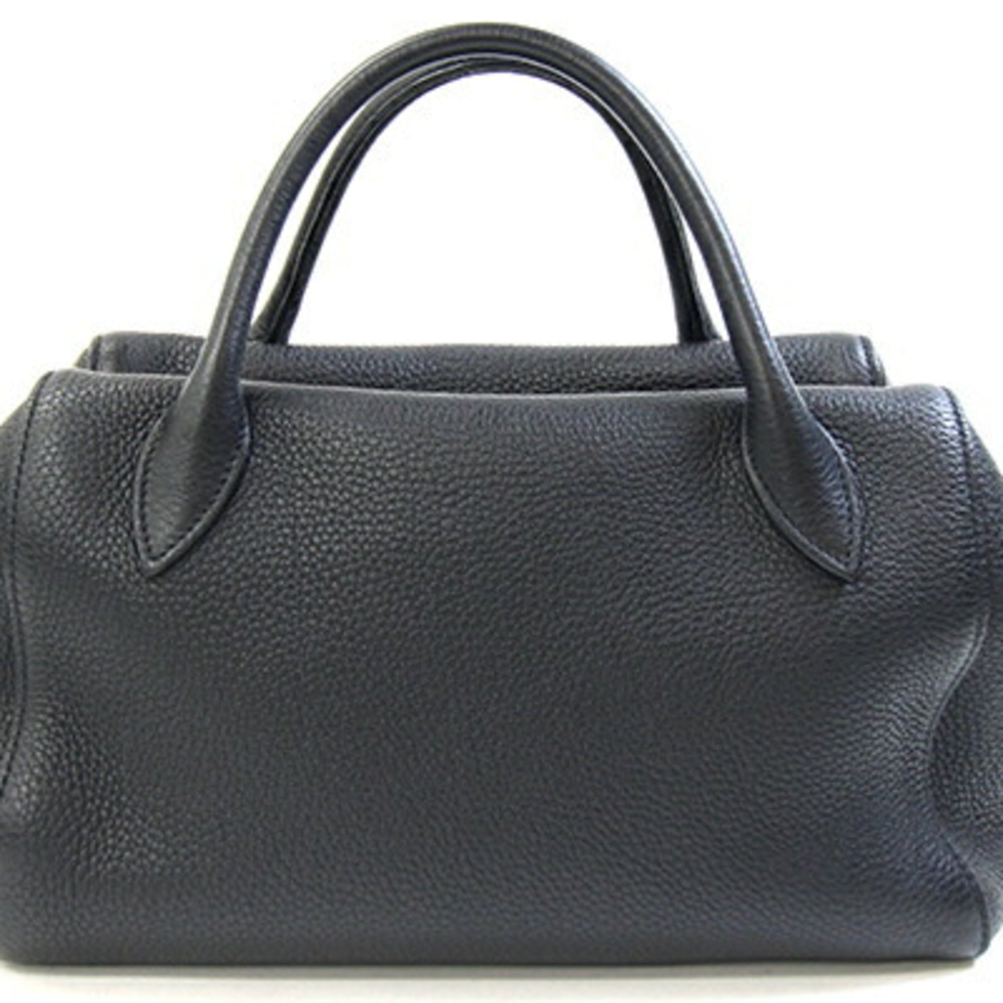 Prada Black Leather Handbag (Pre-Owned)