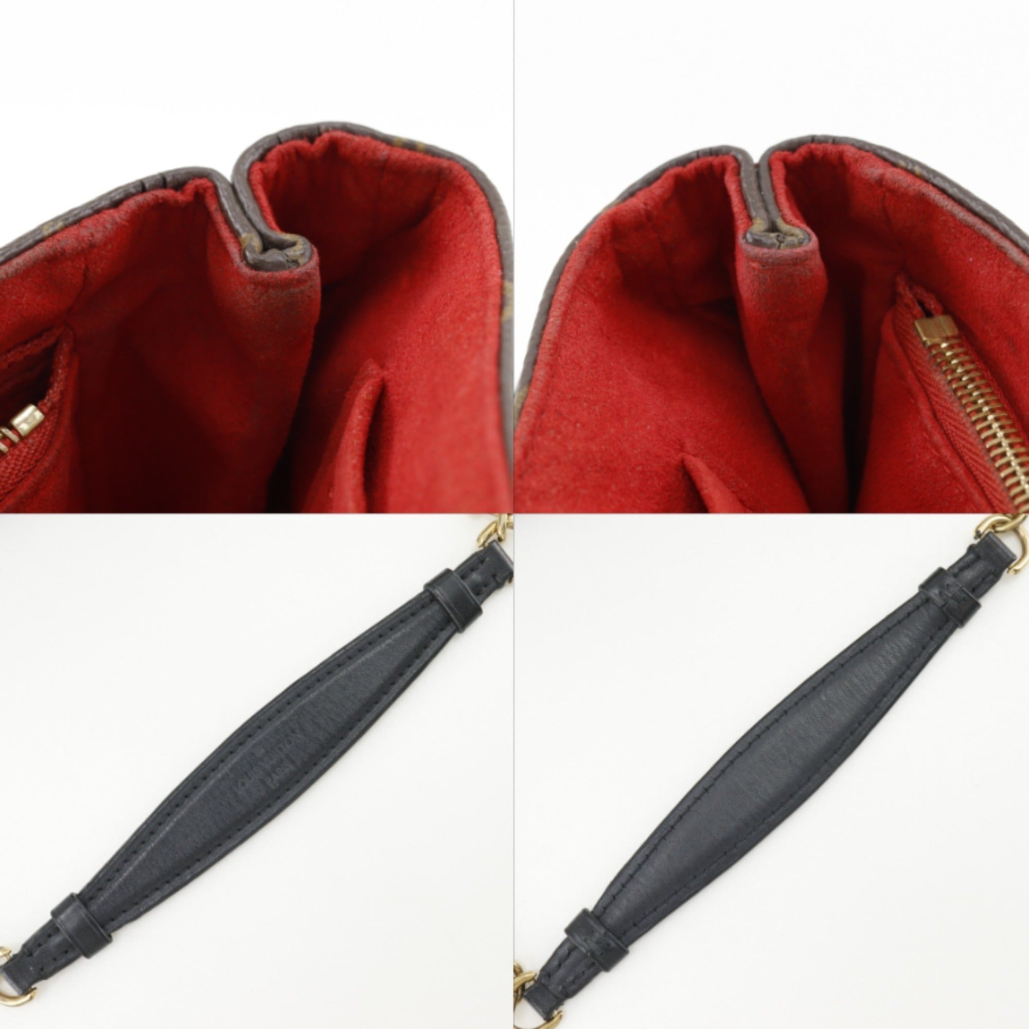 Louis Vuitton Brown Cerise Monogram Canvas Shoulder Bag (Pre-Owned)