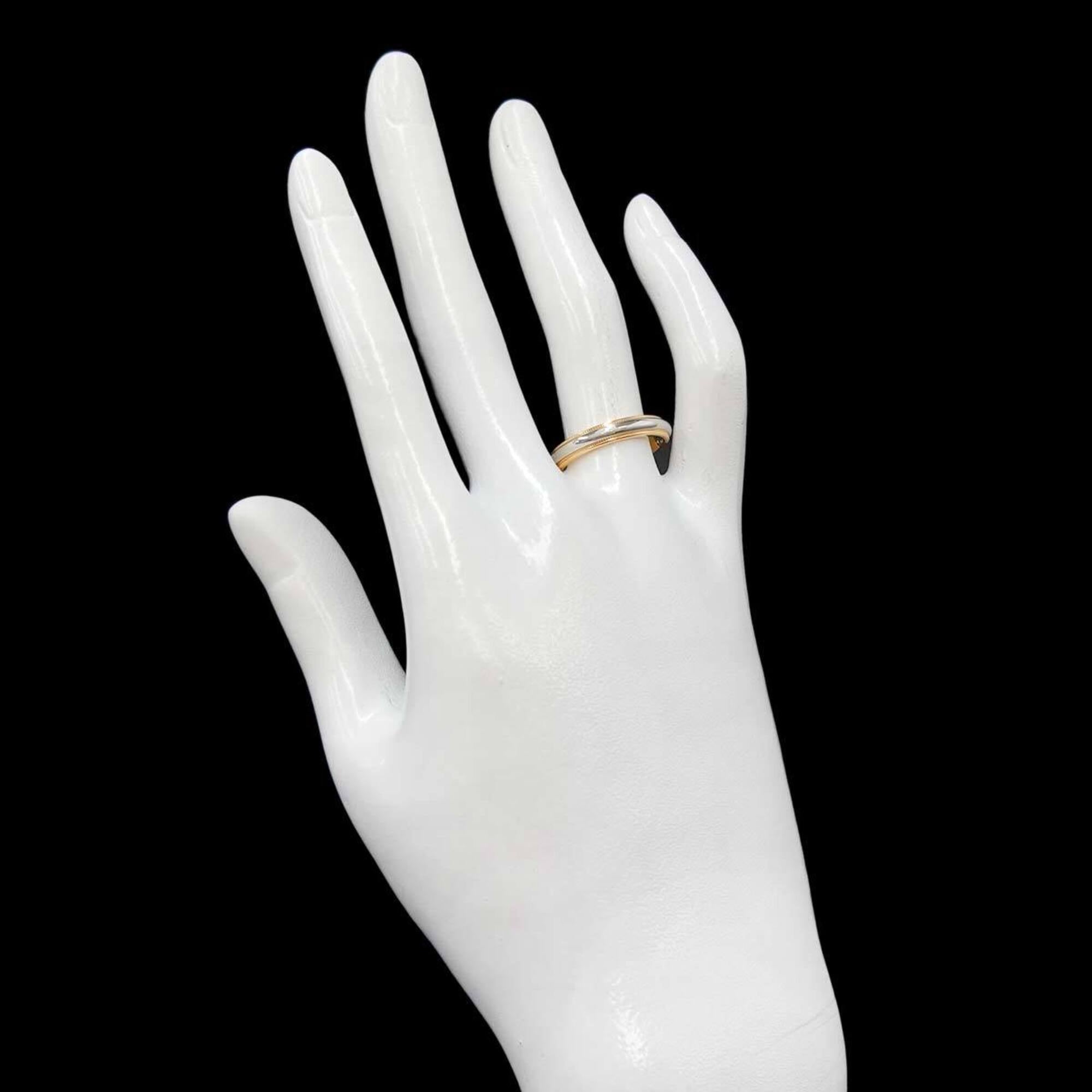 Tiffany Yellow Gold (18K) Platinum 950 Band Ring (Pre-Owned)