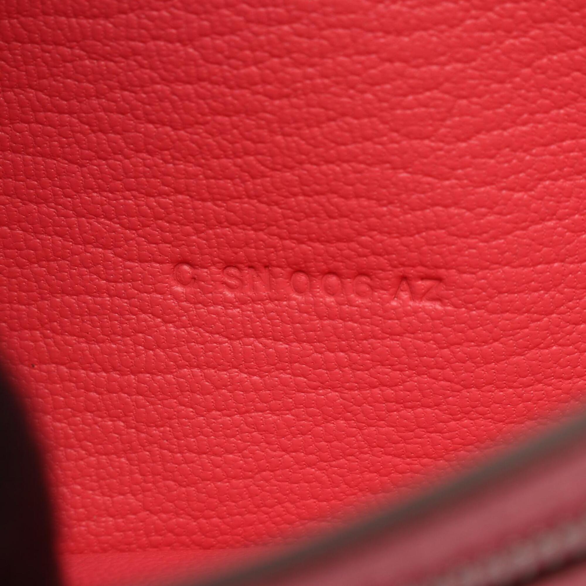 Hermes Pink Chevre Leather Long Wallet (Bi-Fold) (Pre-Owned)