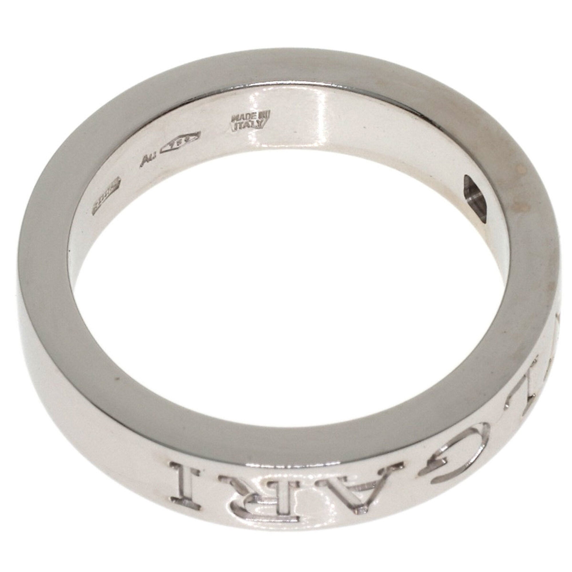 Bvlgari White Gold White Gold (18K) Band Ring (Pre-Owned)