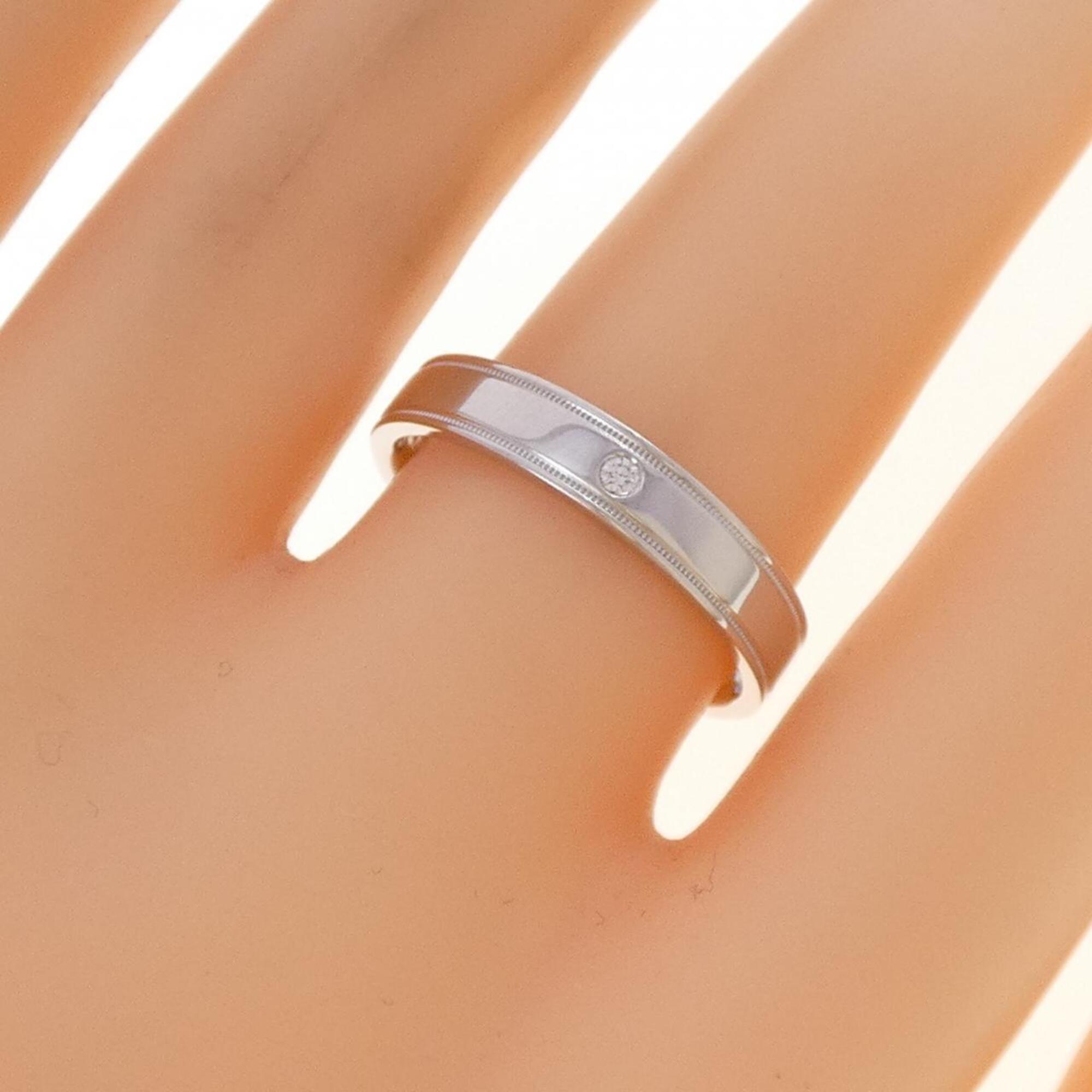 Tiffany Platinum 950 Band Ring (Pre-Owned)