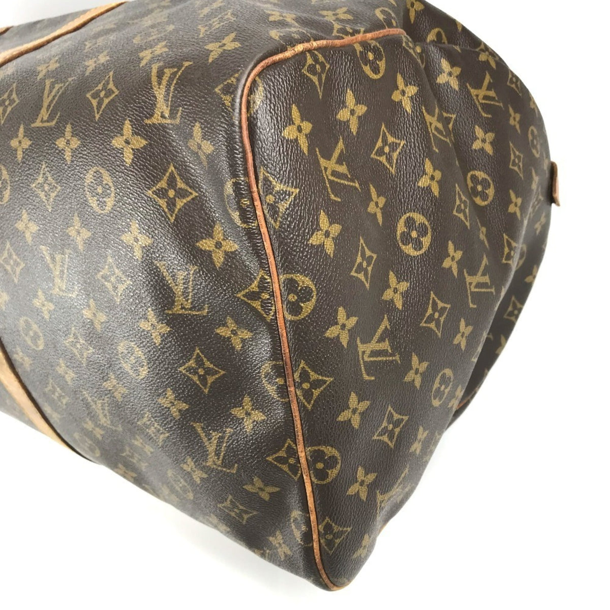 Louis Vuitton Brown Monogram Canvas Boston Bag Handbag (Pre-Owned)