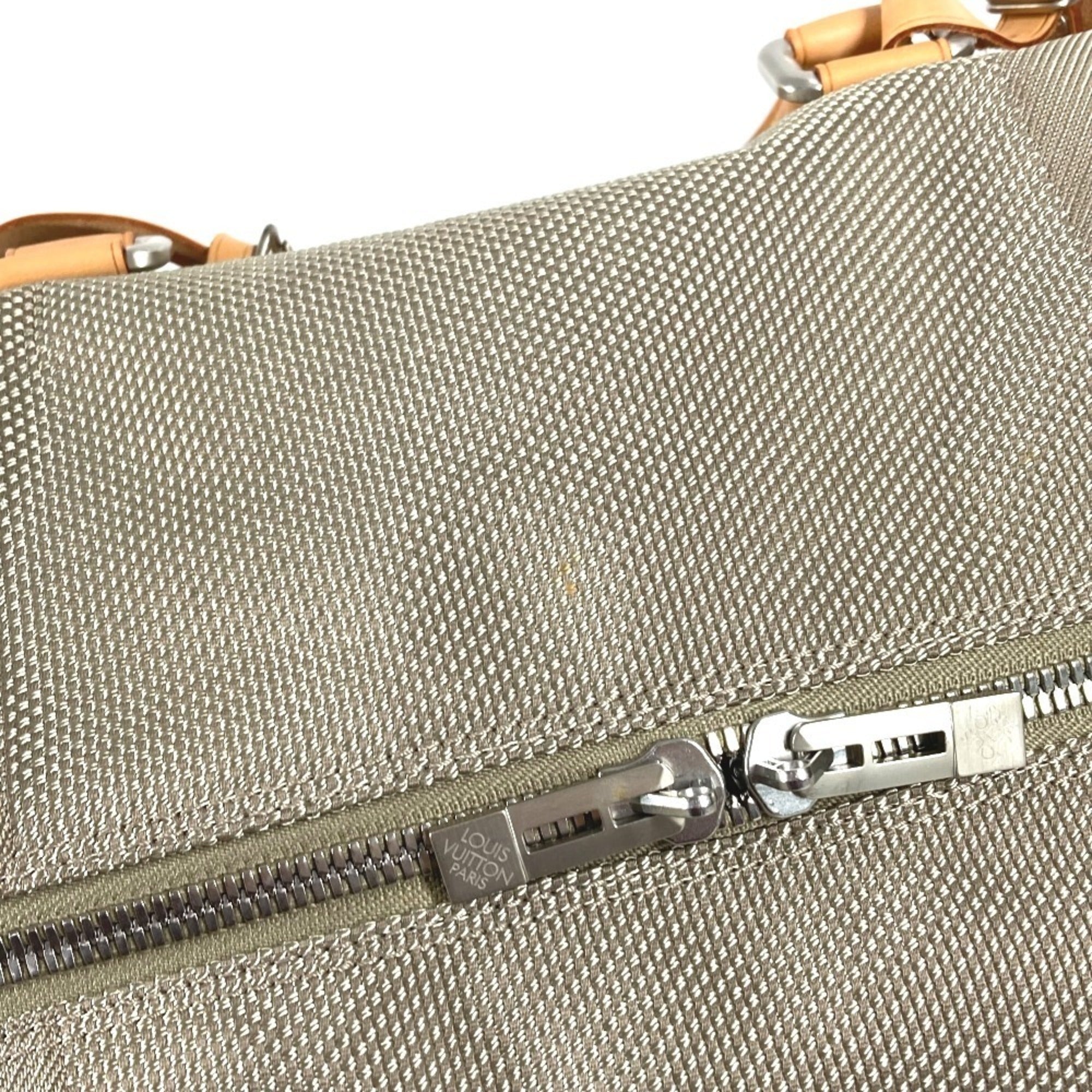 Louis Vuitton Beige Sable Damier Geant Canvas Boston Bag Shoulder Bag (Pre-Owned)