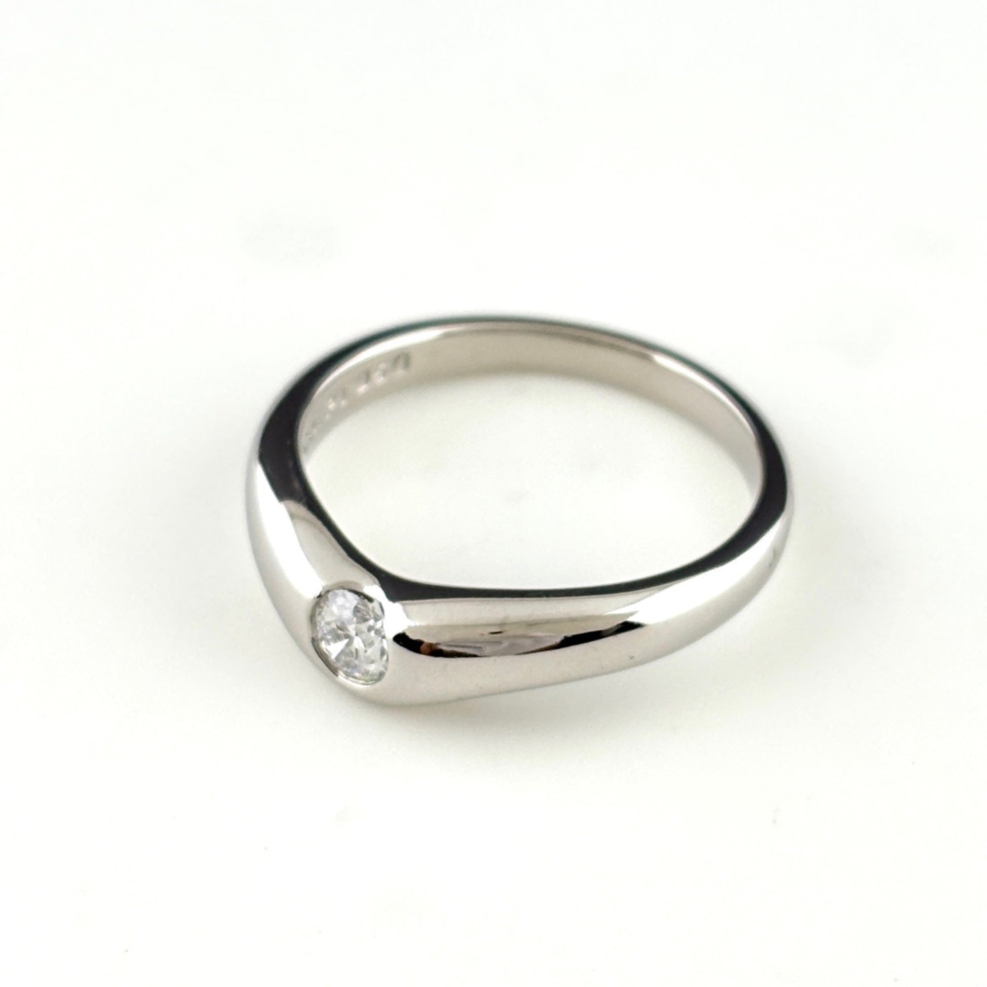 Tiffany Platinum 950 Band Ring (Pre-Owned)