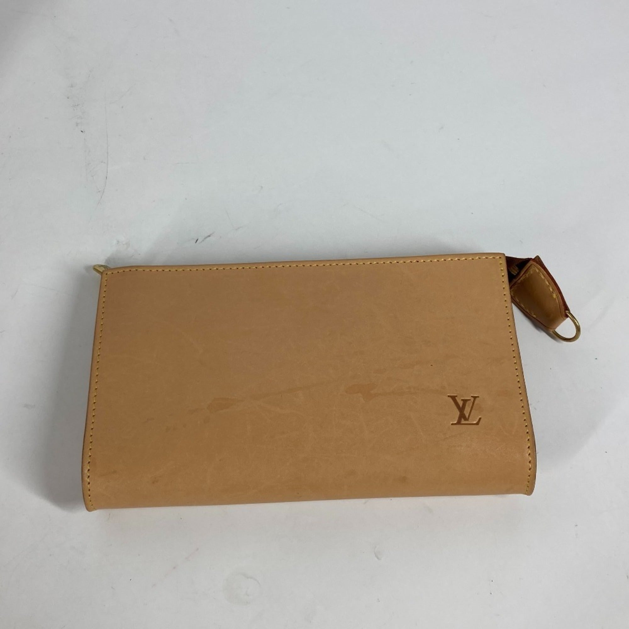 Louis Vuitton Beige Nomade Leather Shoulder Bag Tote Bag (Pre-Owned)