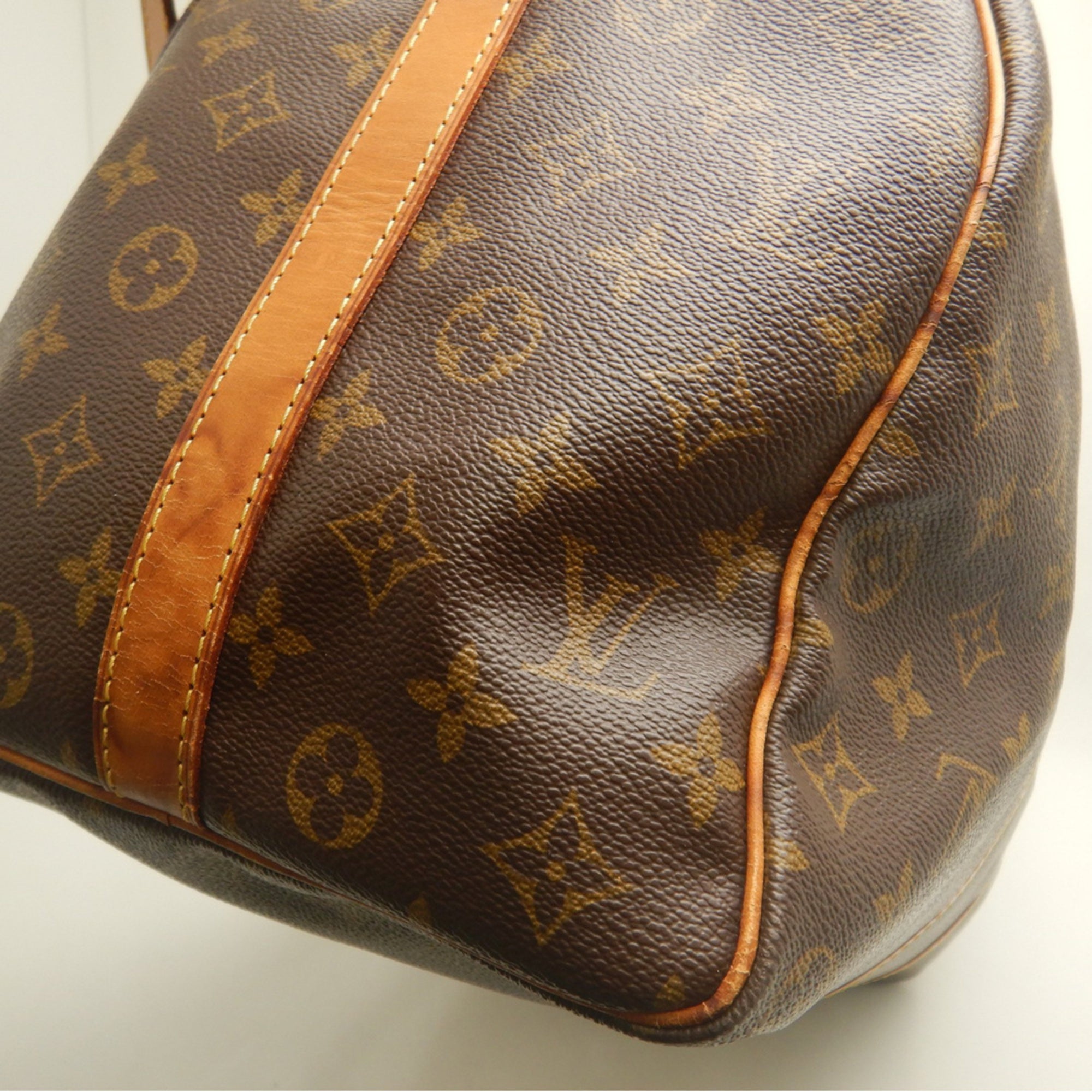 Louis Vuitton Brown Monogram Boston Bag (Pre-Owned)