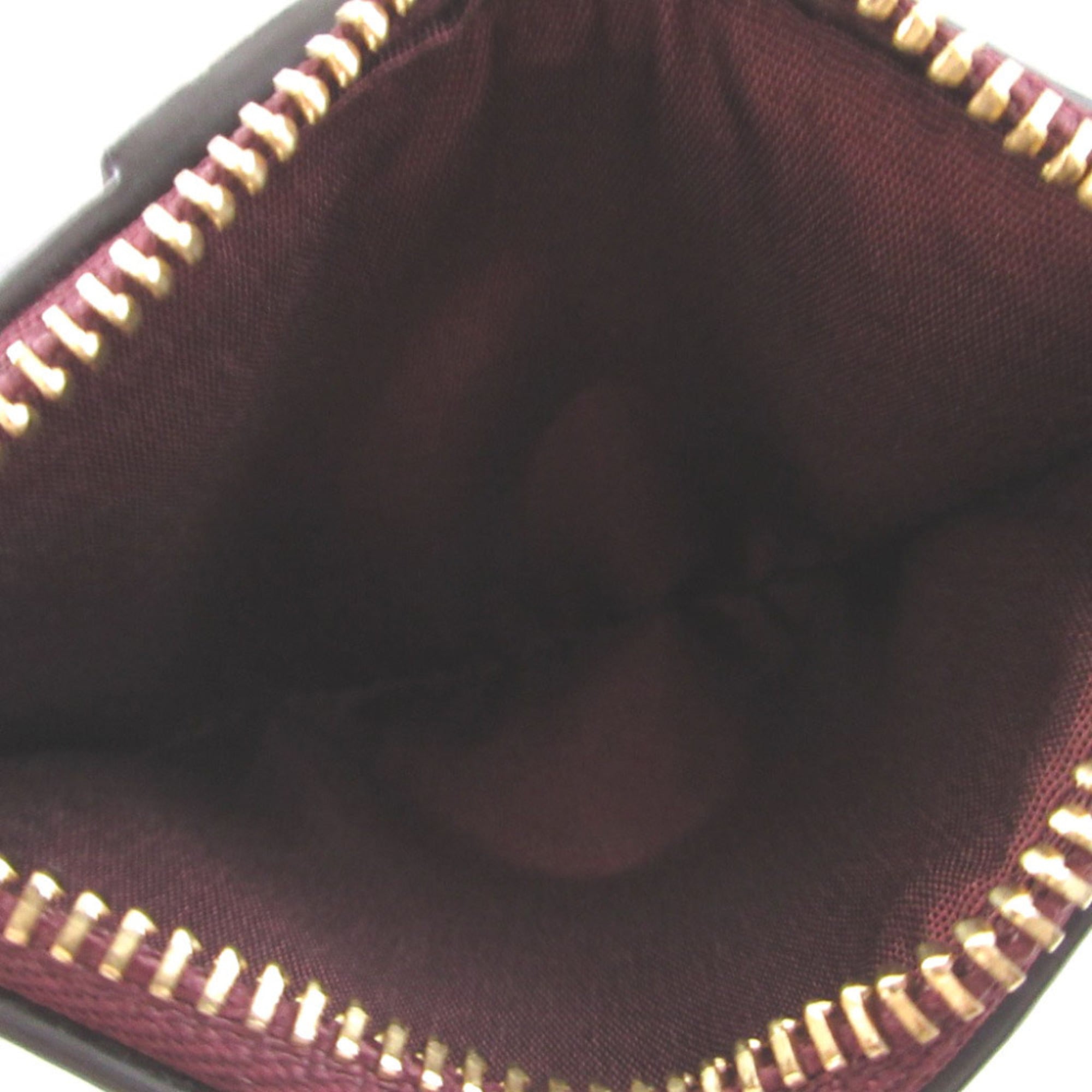 Salvatore Ferragamo Bordeaux Leather Wallet (Bi-Fold) (Pre-Owned)