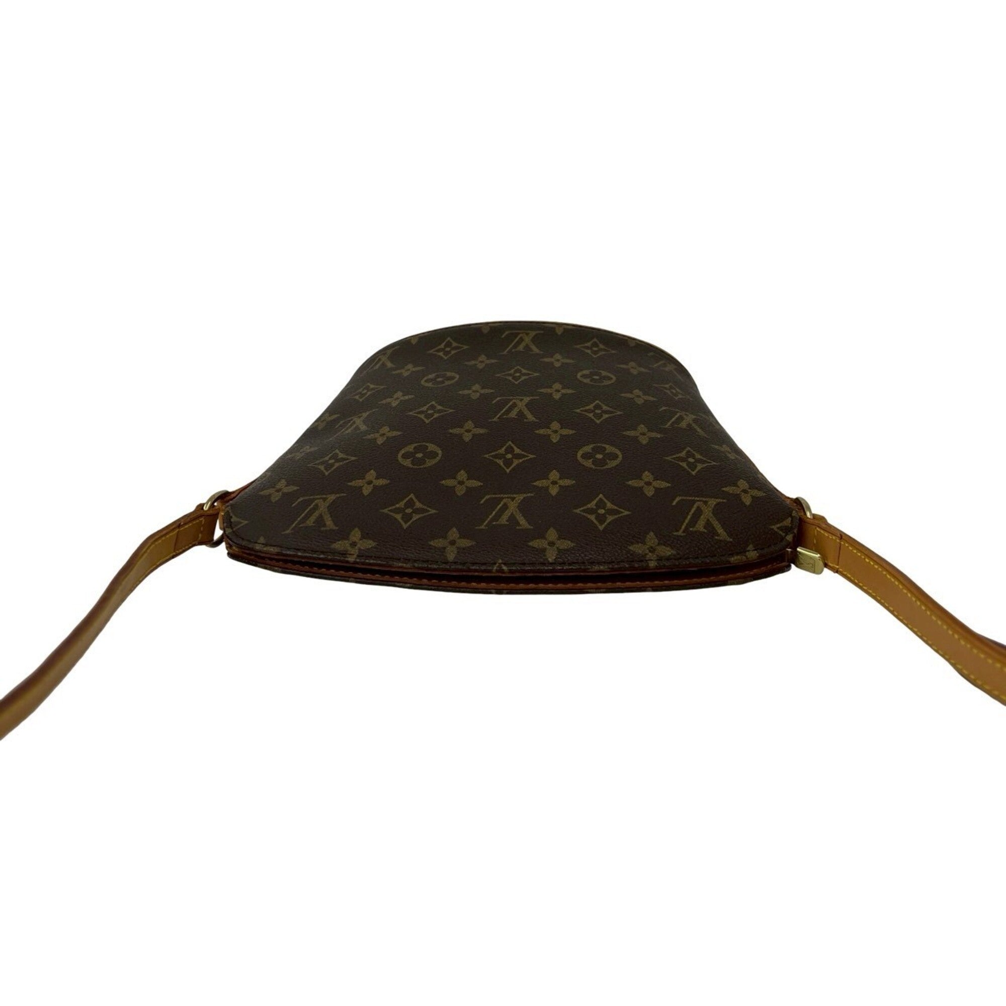 Louis Vuitton Brown Pvc Leather Pochette Shoulder Bag (Pre-Owned)