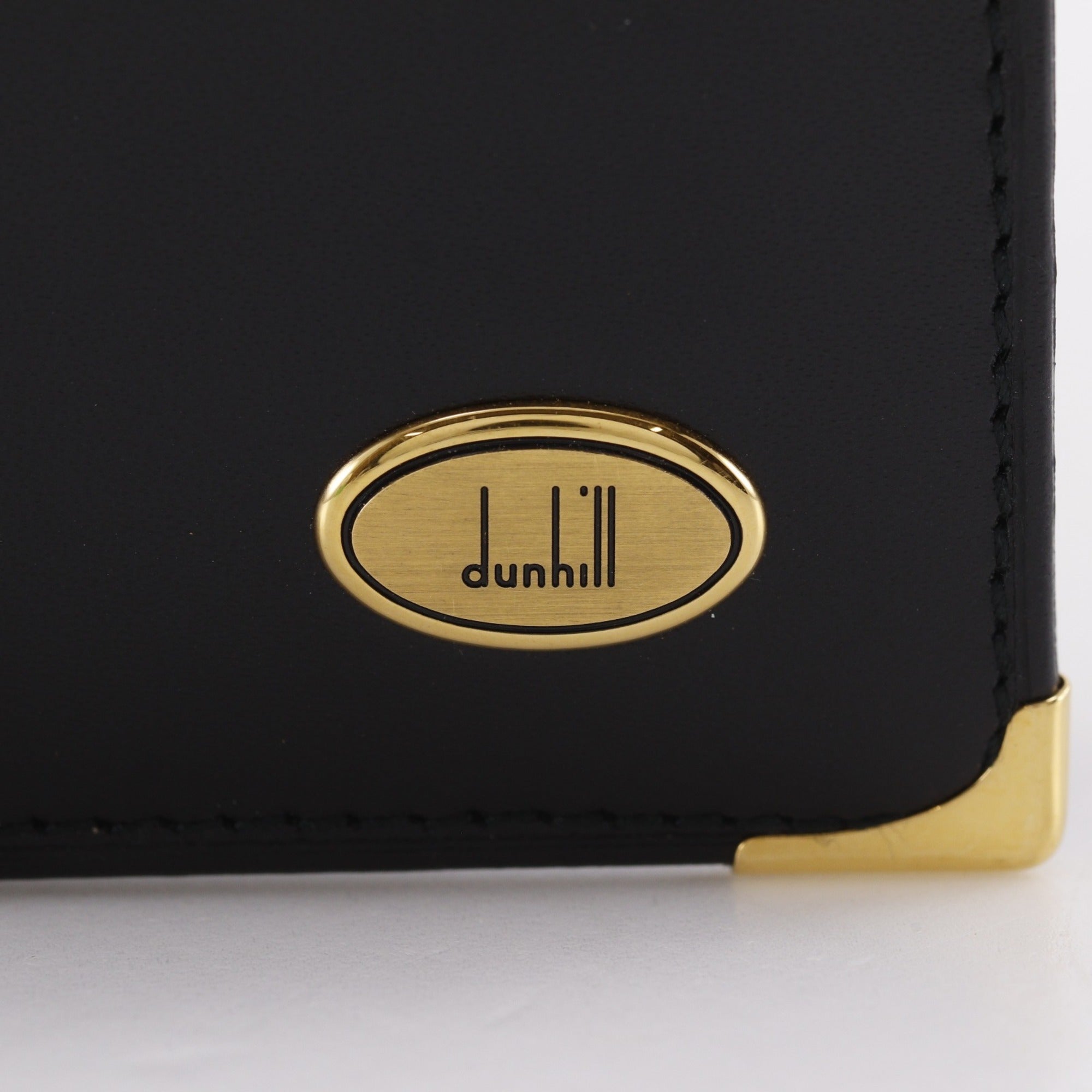 Dunhill Black Leather Wallet (Bi-Fold) (Pre-Owned)
