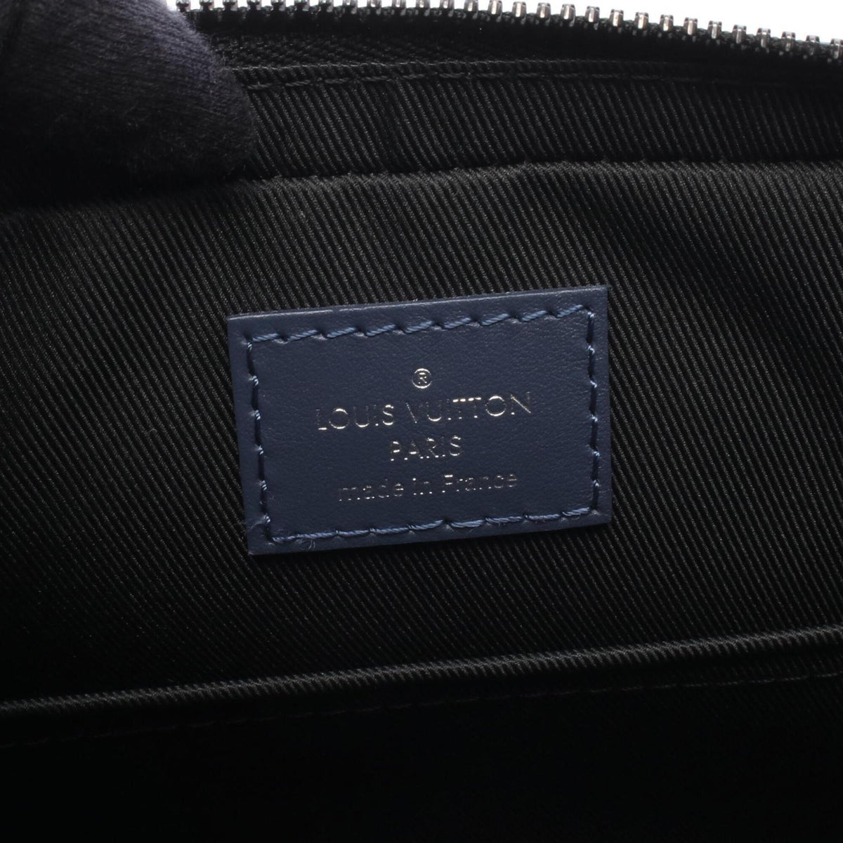 Louis Vuitton Navy Monogram Shadow Handbag Pouch Shoulder Bag (Pre-Owned)