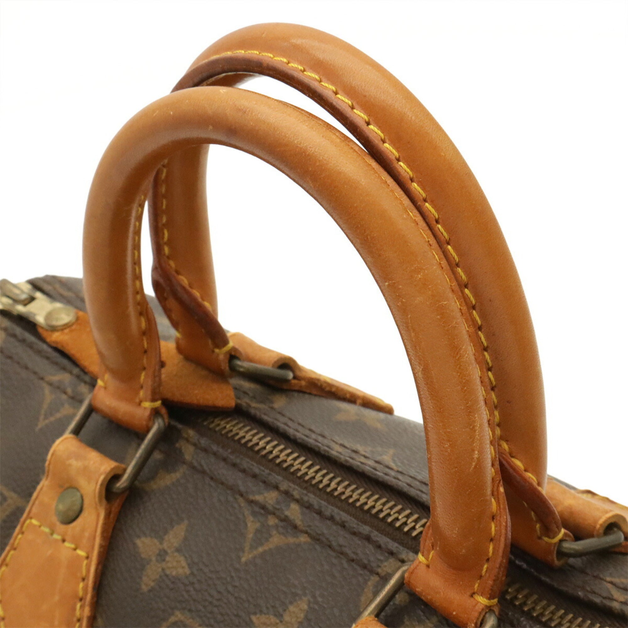 Louis Vuitton Brown Monogram White Monogram Handbag (Pre-Owned)