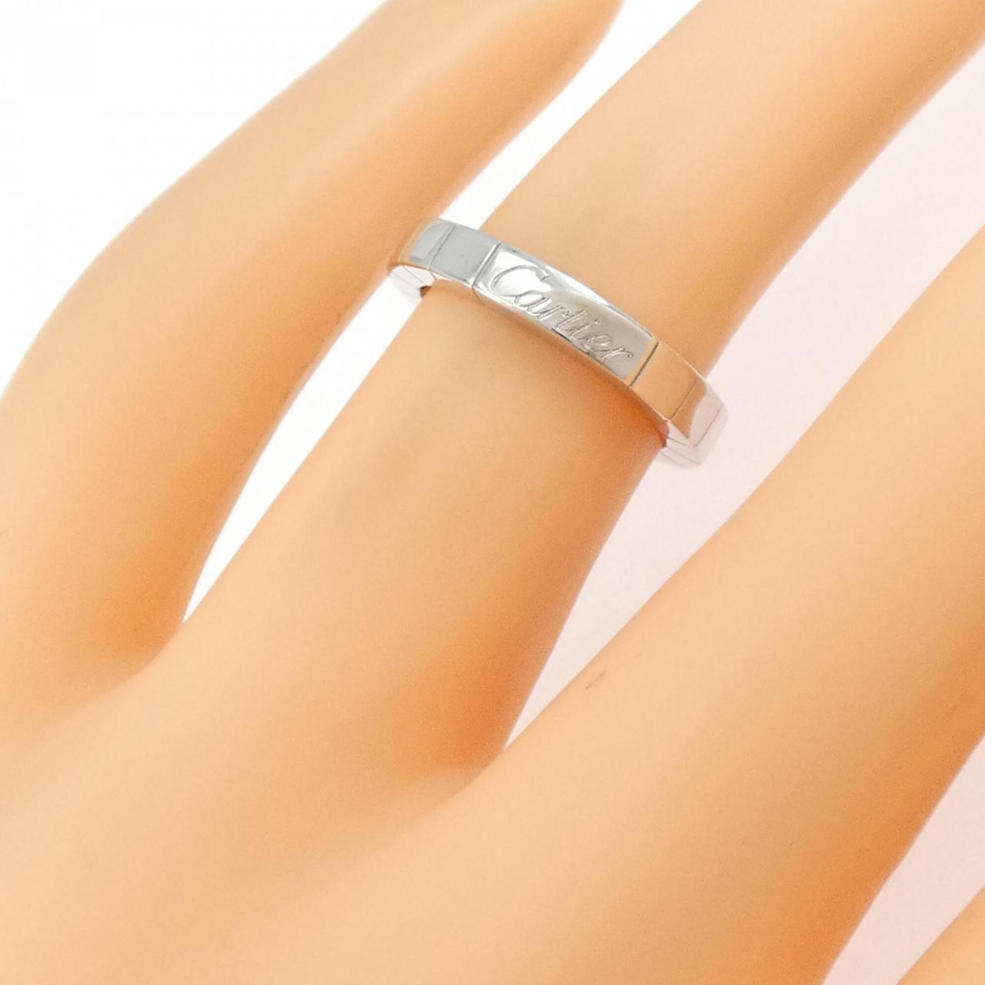 Cartier White Gold White Gold (18K) Band Ring (Pre-Owned)