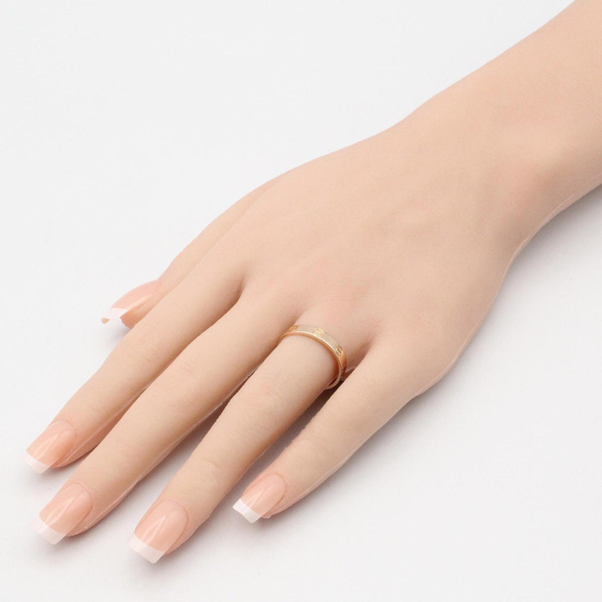 Cartier Gold Pink Gold (18K) Band Ring (Pre-Owned)