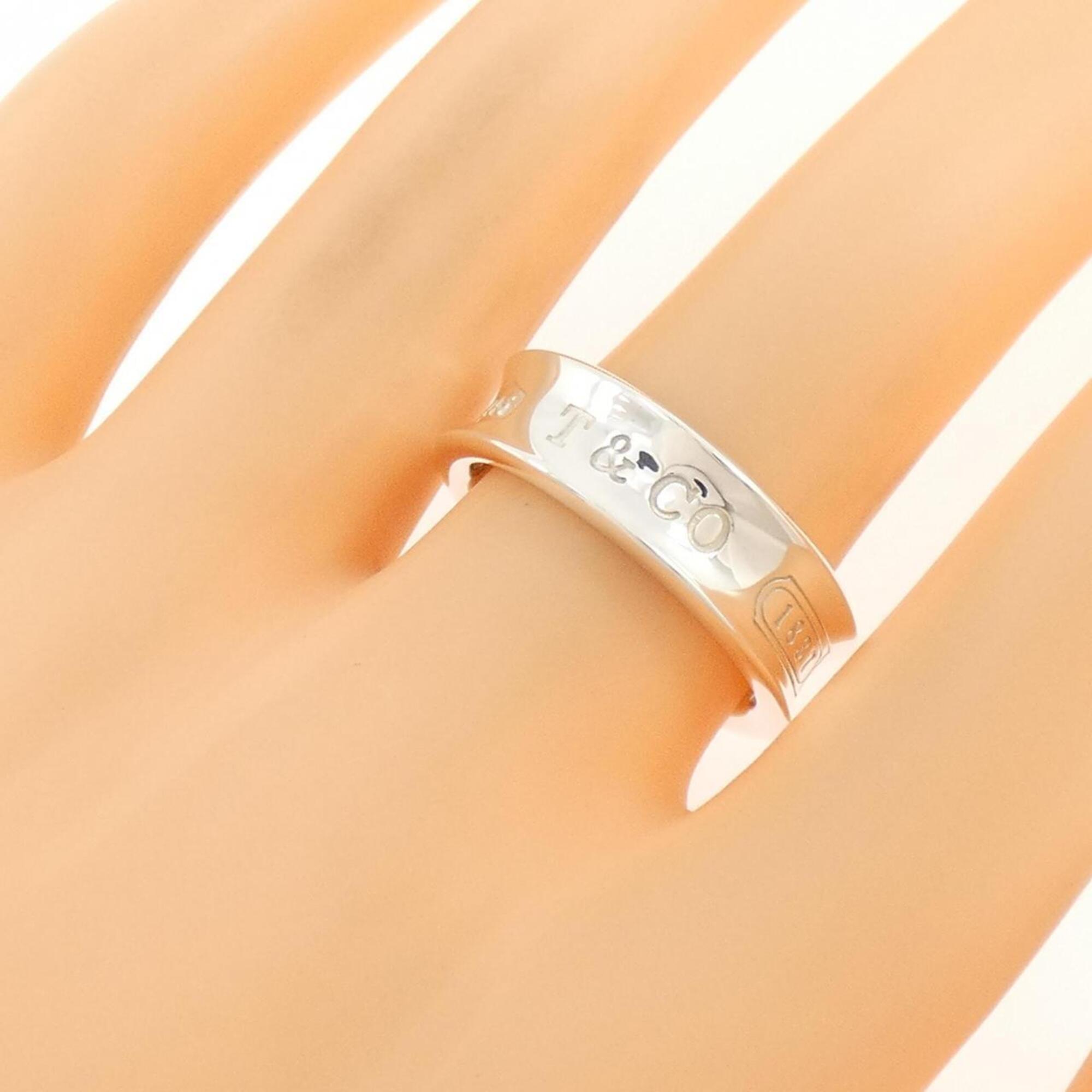 Tiffany Silver 925 Band Ring (Pre-Owned)