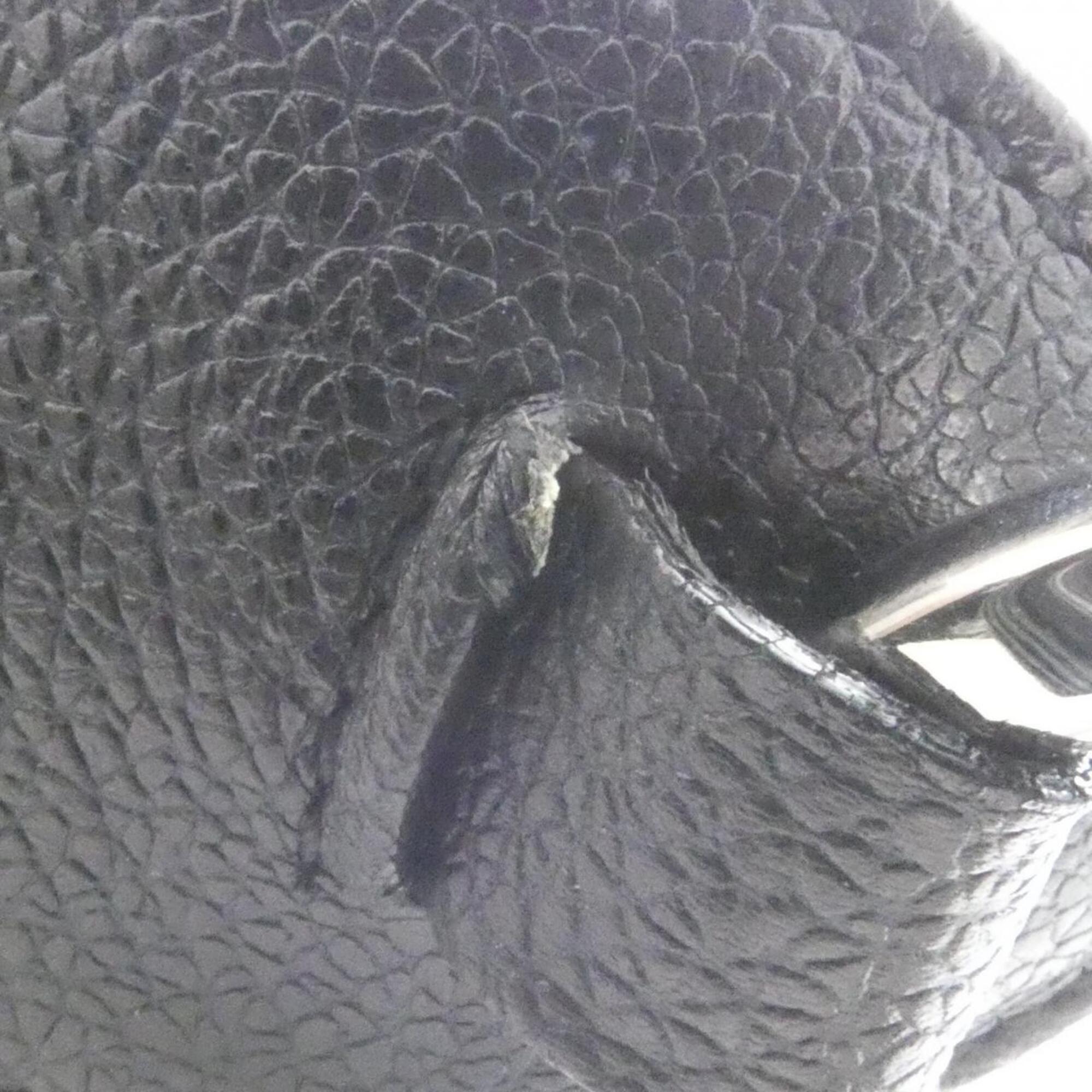 Bvlgari Black Leather Shoulder Bag (Pre-Owned)