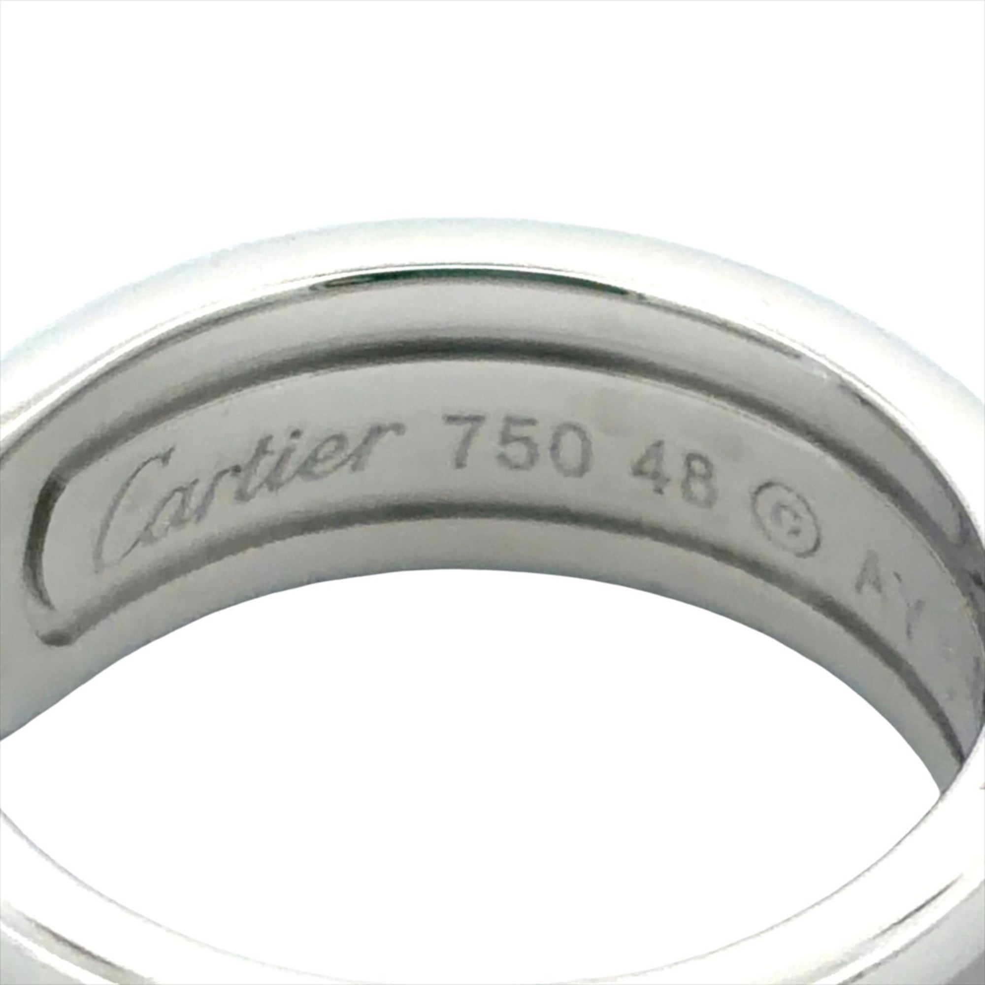 Cartier White Gold (18K) Band Ring (Pre-Owned)